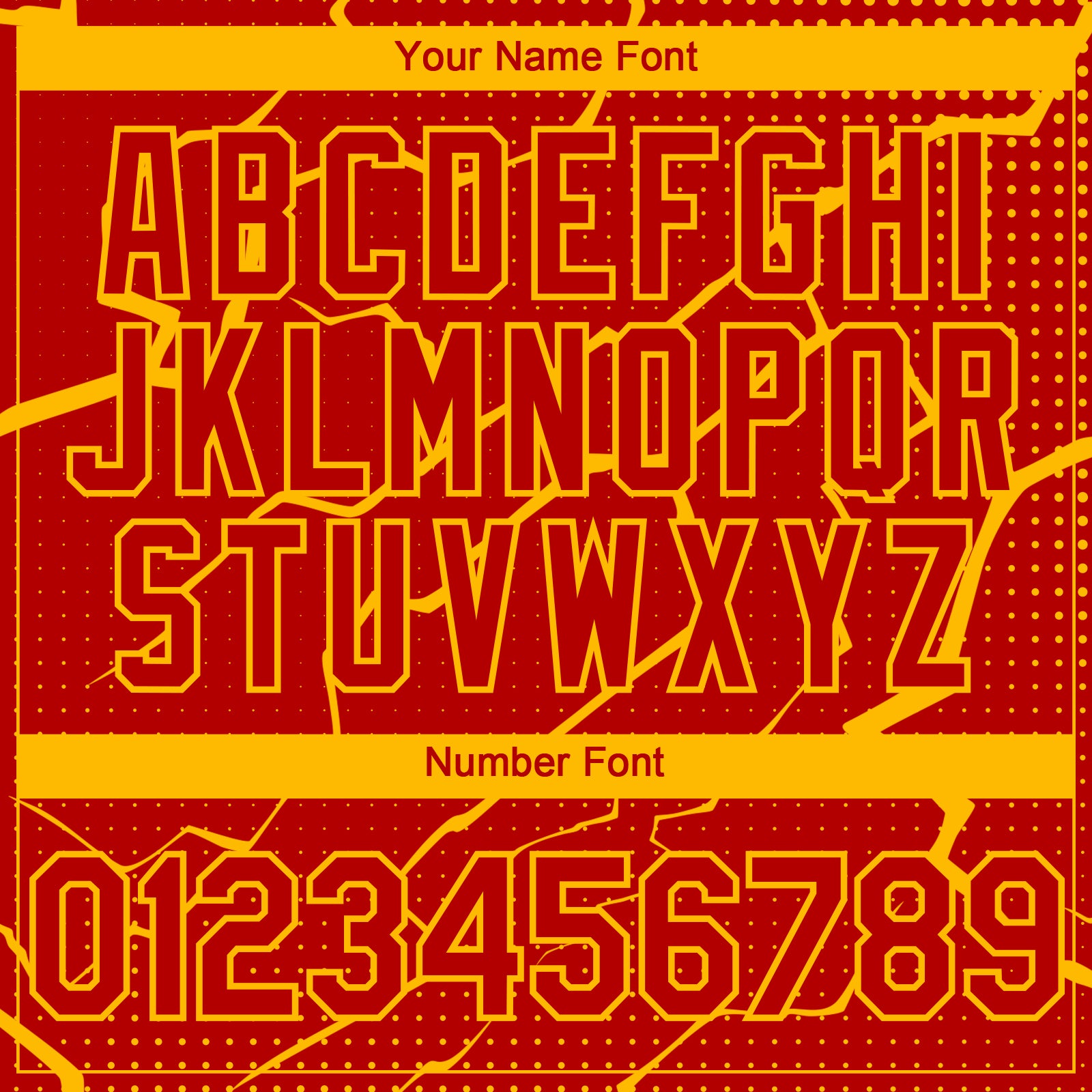 Custom Red Gold 3D Pattern Design Lightning Polka Dot Authentic Baseball Jersey