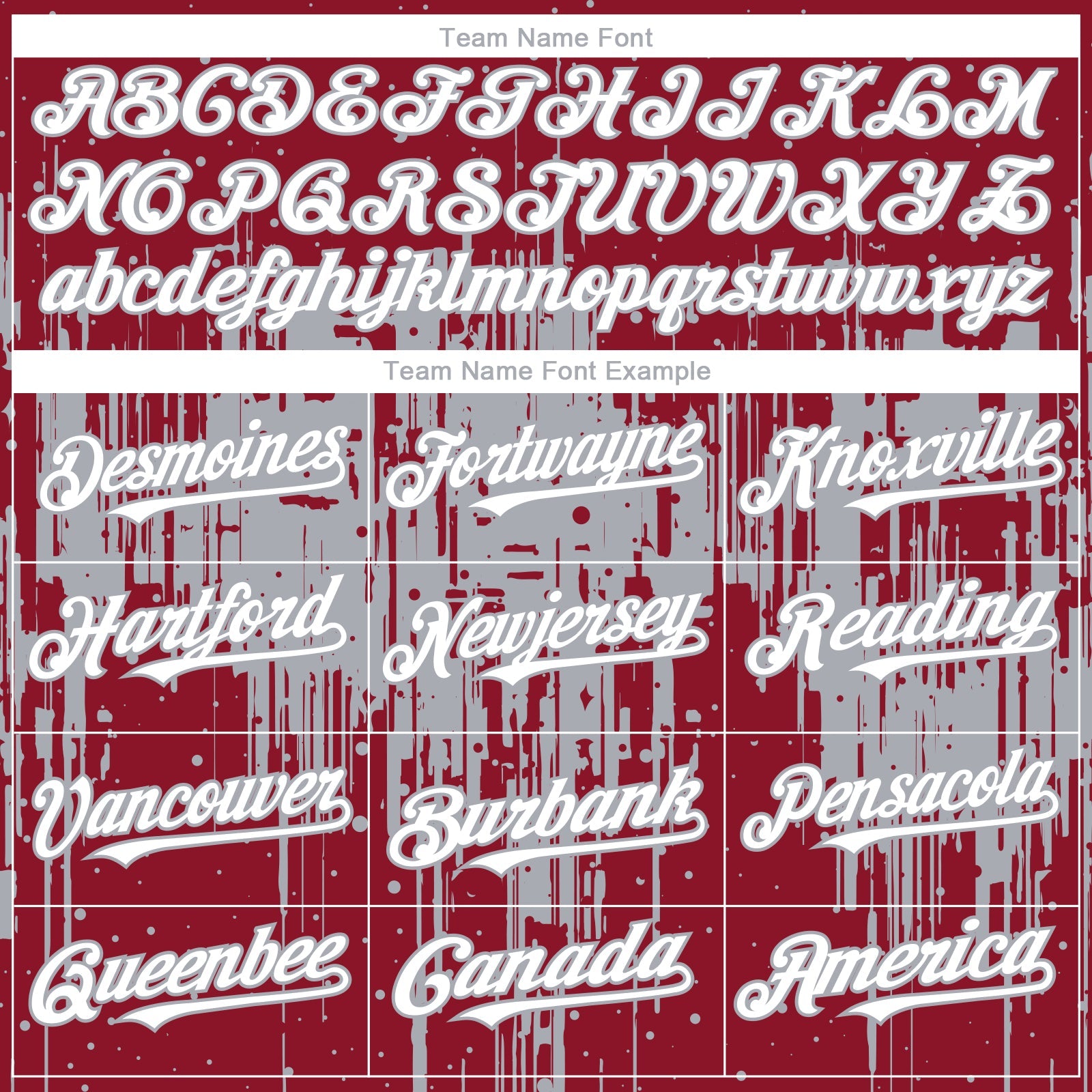 Custom Crimson White-Gray 3D Pattern Design Dripping Splatter Paint Authentic Baseball Jersey