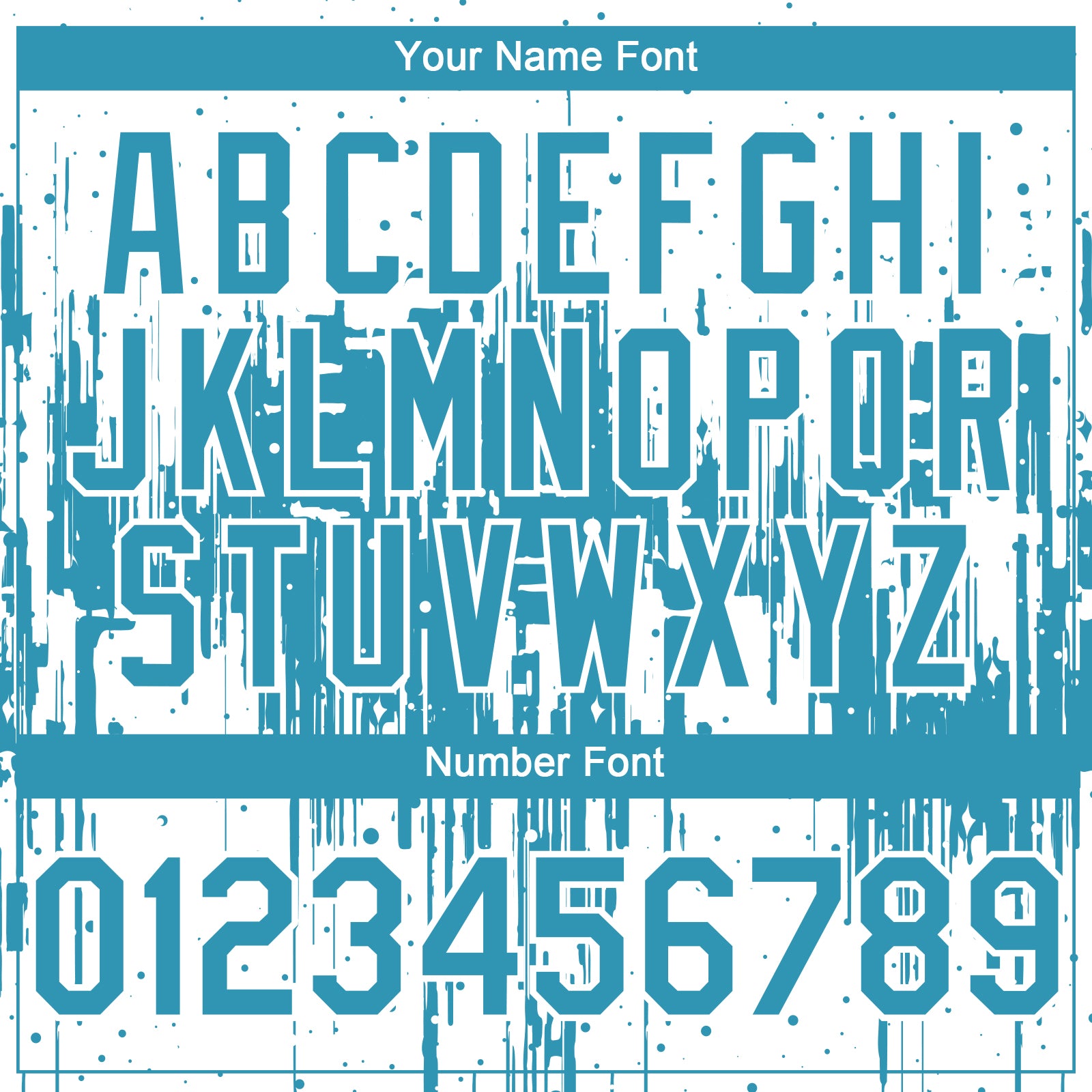 Custom White Panther Blue-White 3D Pattern Design Dripping Splatter Paint Authentic Baseball Jersey