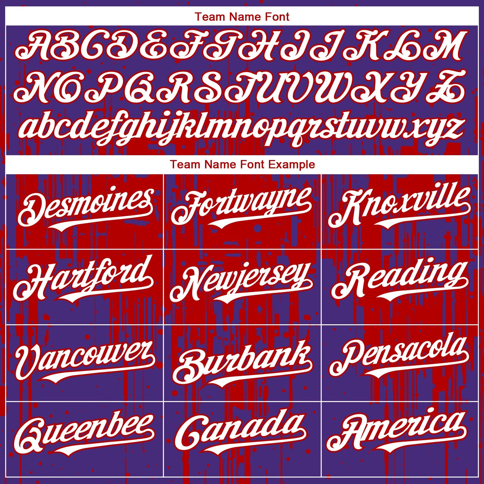 Custom Purple White-Red 3D Pattern Design Dripping Splatter Paint Authentic Baseball Jersey