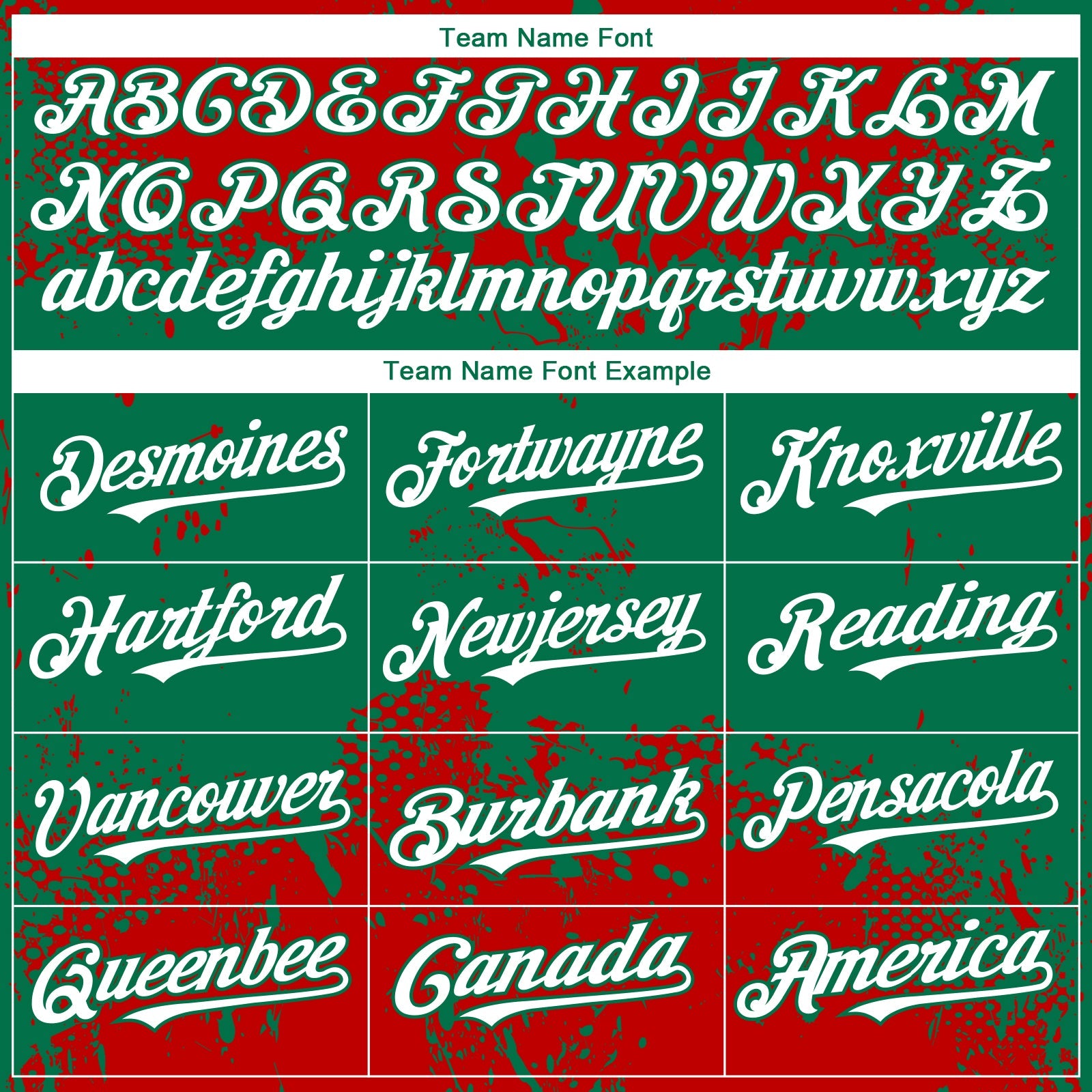 Custom Red White-Kelly Green 3D Pattern Design Abstract Splatter Grunge Paint Authentic Baseball Jersey