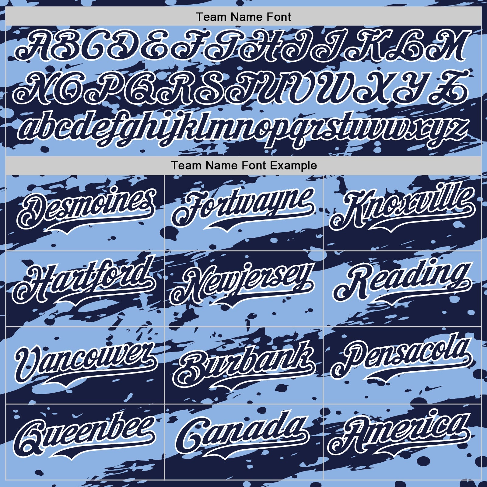 Custom Light Blue Navy-White 3D Pattern Design Paint Splash Stripe Authentic Baseball Jersey