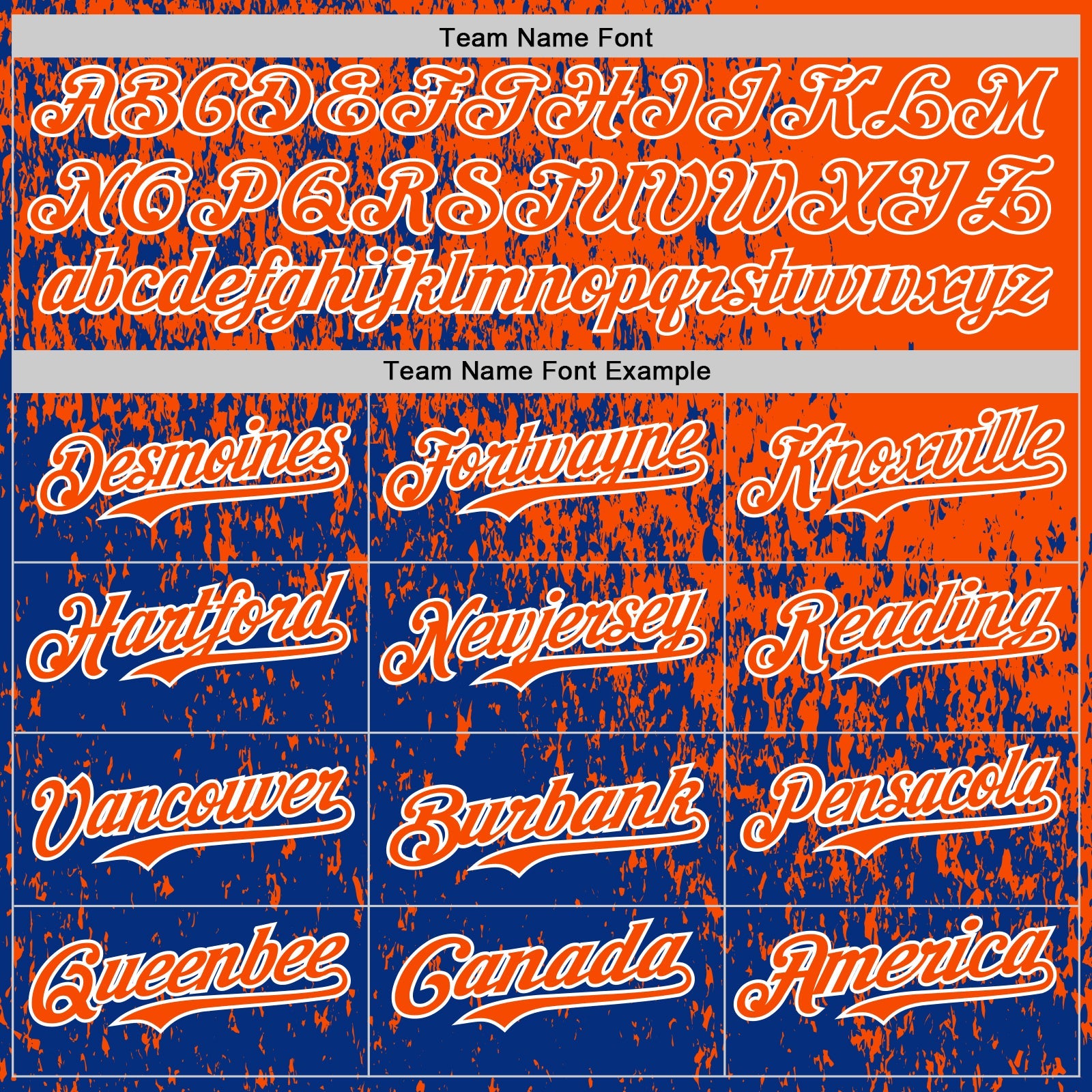 Custom Orange Royal-White 3D Pattern Design Abstract Fragment Splatter Authentic Baseball Jersey