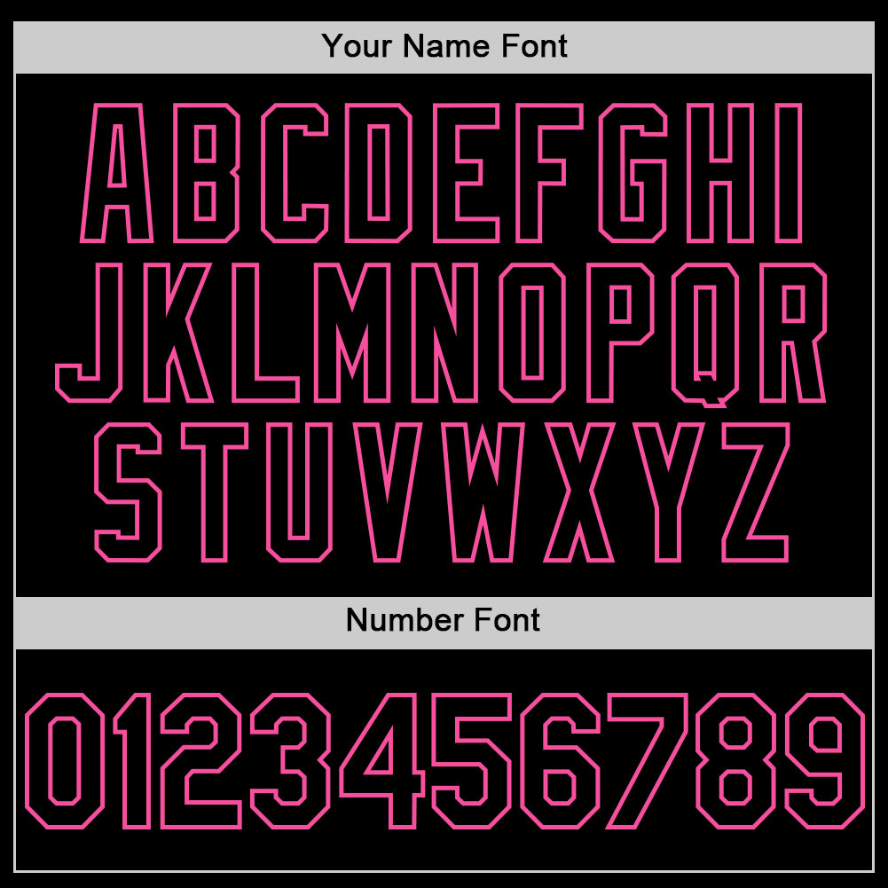 Custom Black Pink 3D Skull Fashion Authentic Baseball Jersey