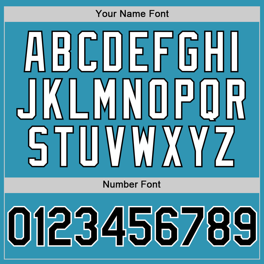 Custom Panther Blue Black-White 3D Pattern Design Gradient Style Twinkle Star Authentic Baseball Jersey