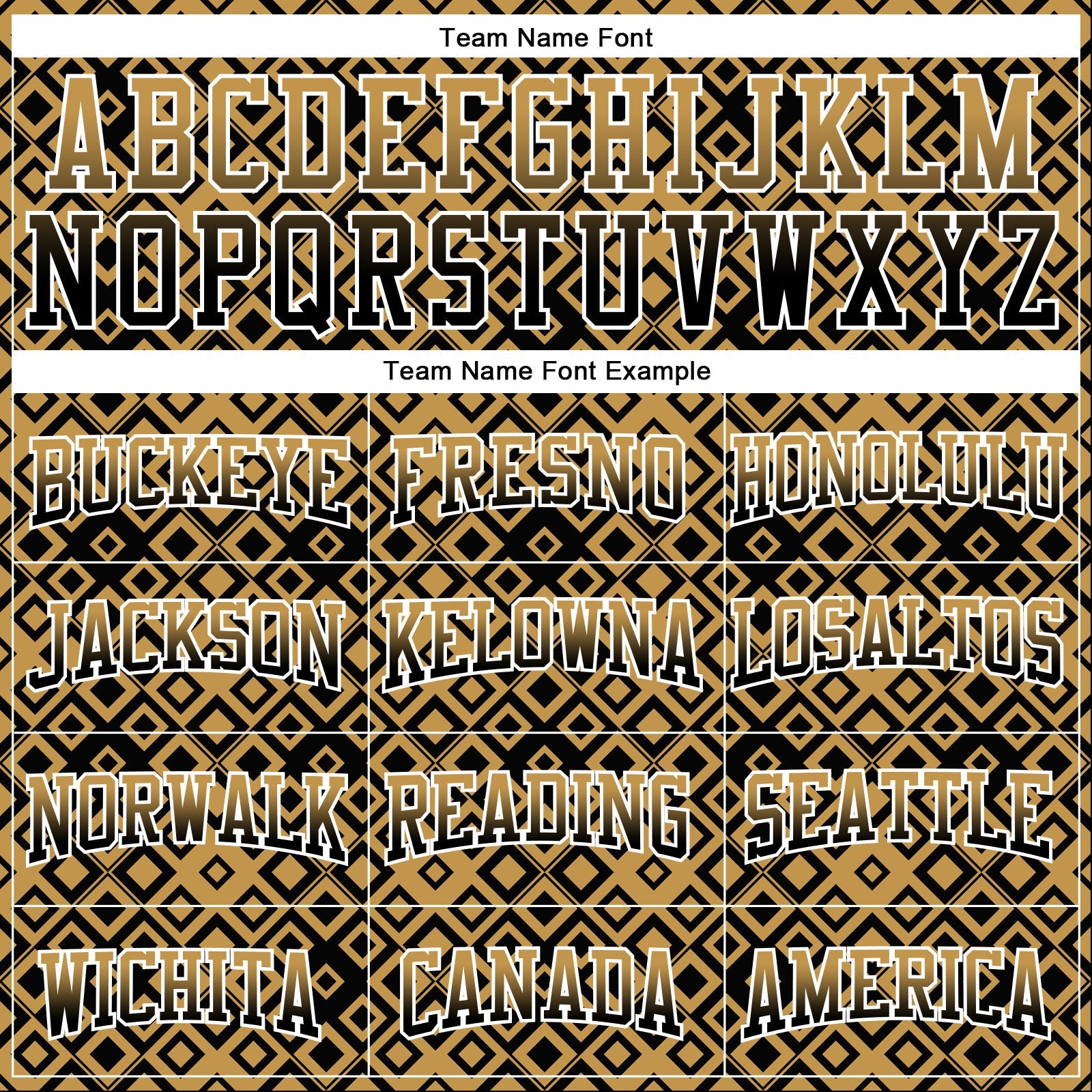 Custom Stitched Old Gold Black-White 3D Pattern Design Geometric Gradient Square Shapes Sports Pullover Sweatshirt Hoodie