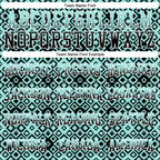 Custom Stitched Ice Blue Black-White 3D Pattern Design Geometric Gradient Square Shapes Sports Pullover Sweatshirt Hoodie