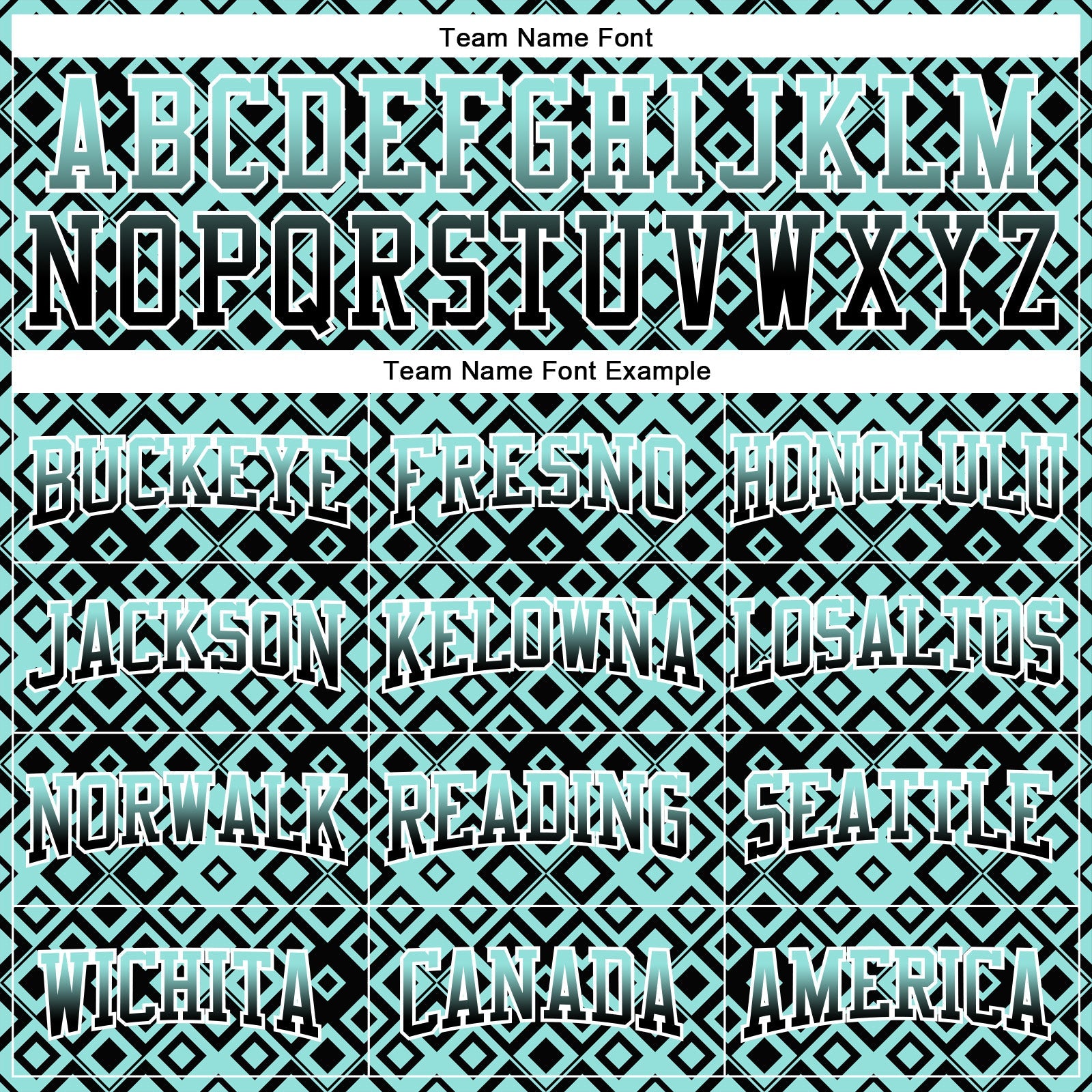 Custom Stitched Ice Blue Black-White 3D Pattern Design Geometric Gradient Square Shapes Sports Pullover Sweatshirt Hoodie