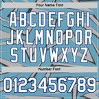 Custom Shadow Blue White-Royal 3D Esports Performance T-Shirt