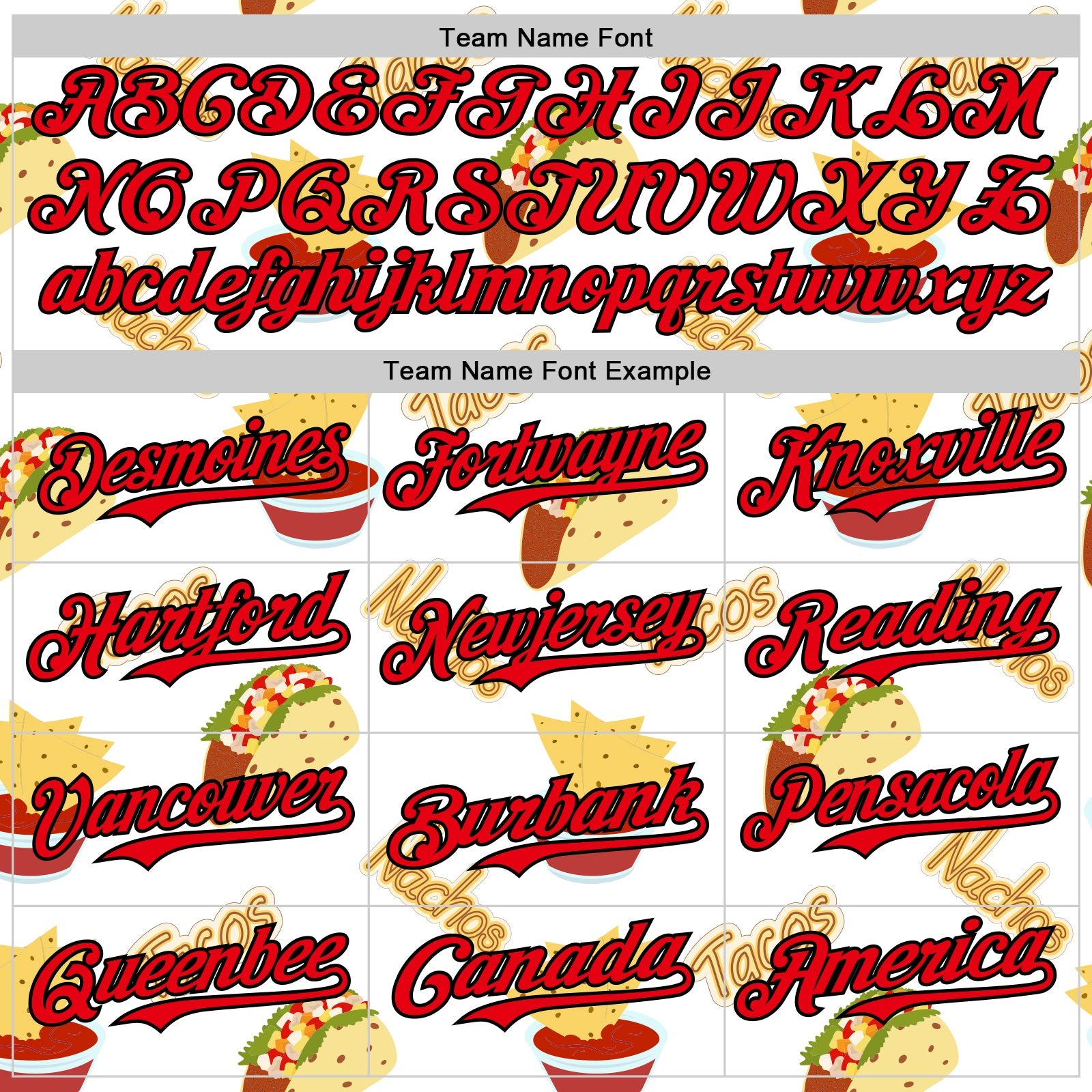 Custom White Fire Red-Black 3D Mexican Festival Taco Cinco de Mayo Authentic Baseball Jersey