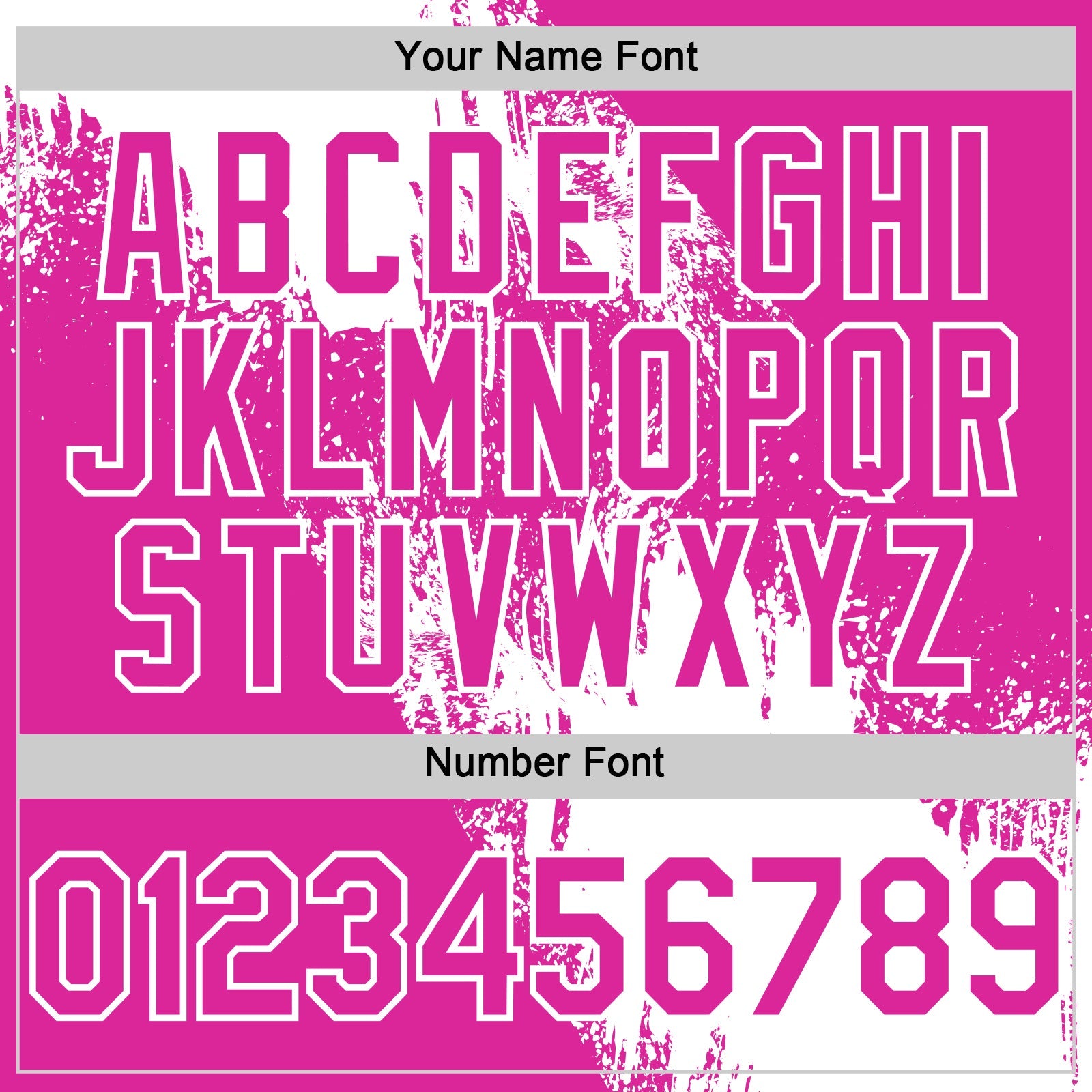 Custom White Deep Pink 3D Pattern Design Abstract Brush Stroke Authentic Baseball Jersey