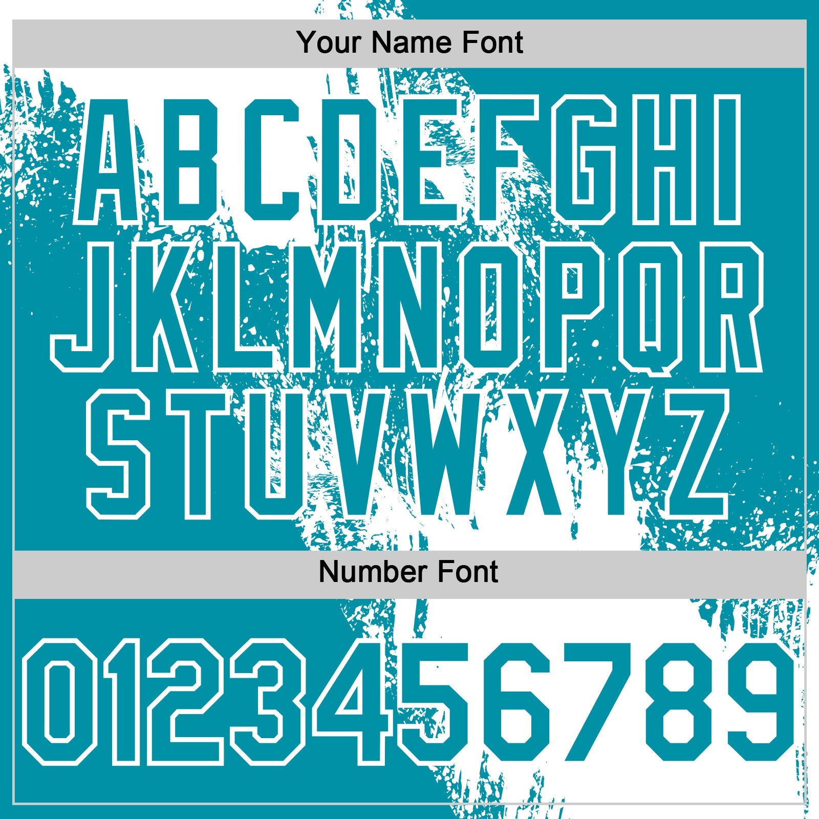 Custom White Teal 3D Pattern Design Abstract Brush Stroke Authentic Baseball Jersey