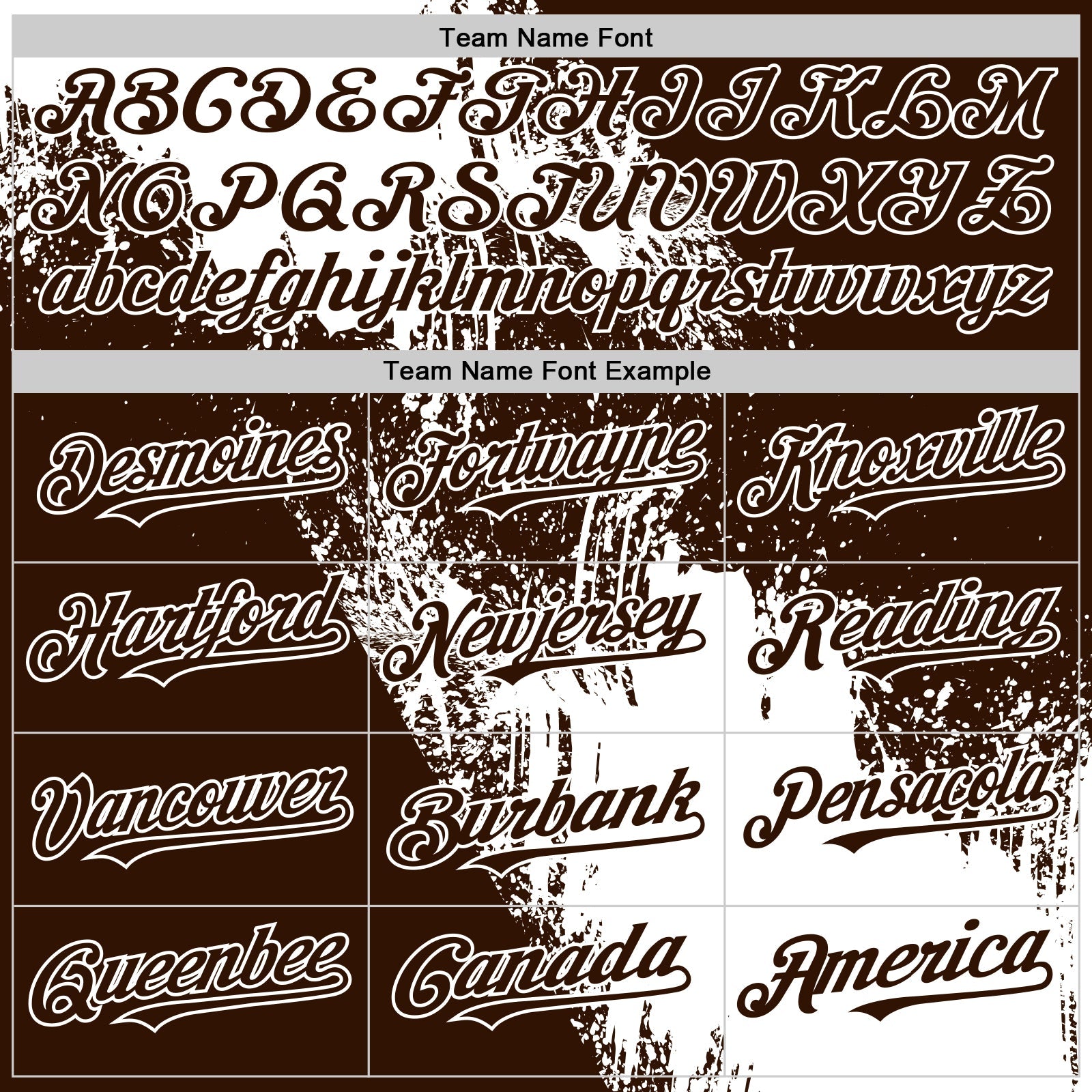 Custom White Brown 3D Pattern Design Abstract Brush Stroke Authentic Baseball Jersey