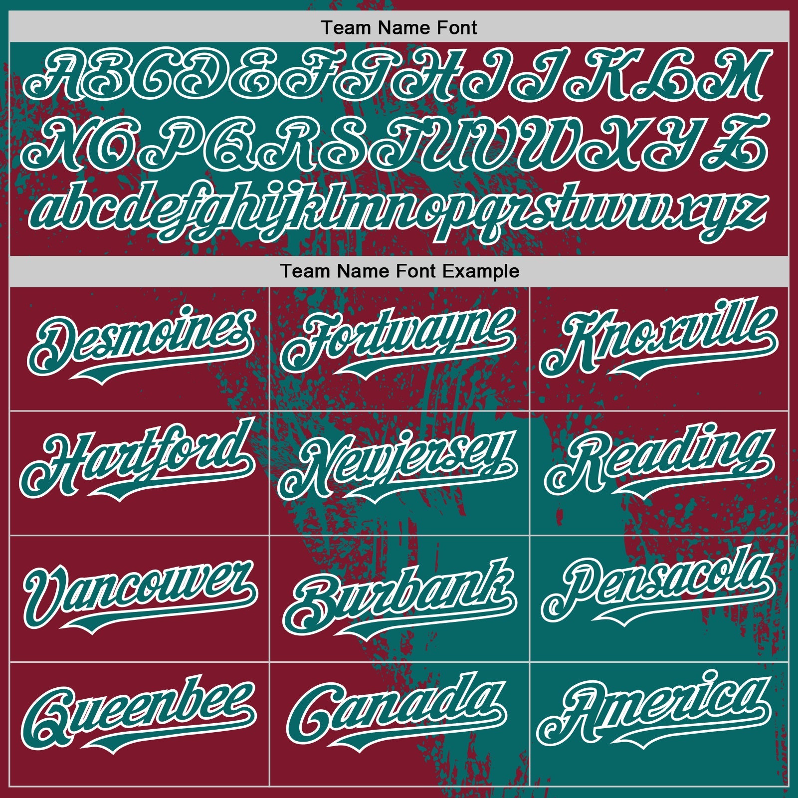 Custom Teal Crimson-White 3D Pattern Design Abstract Brush Stroke Authentic Baseball Jersey
