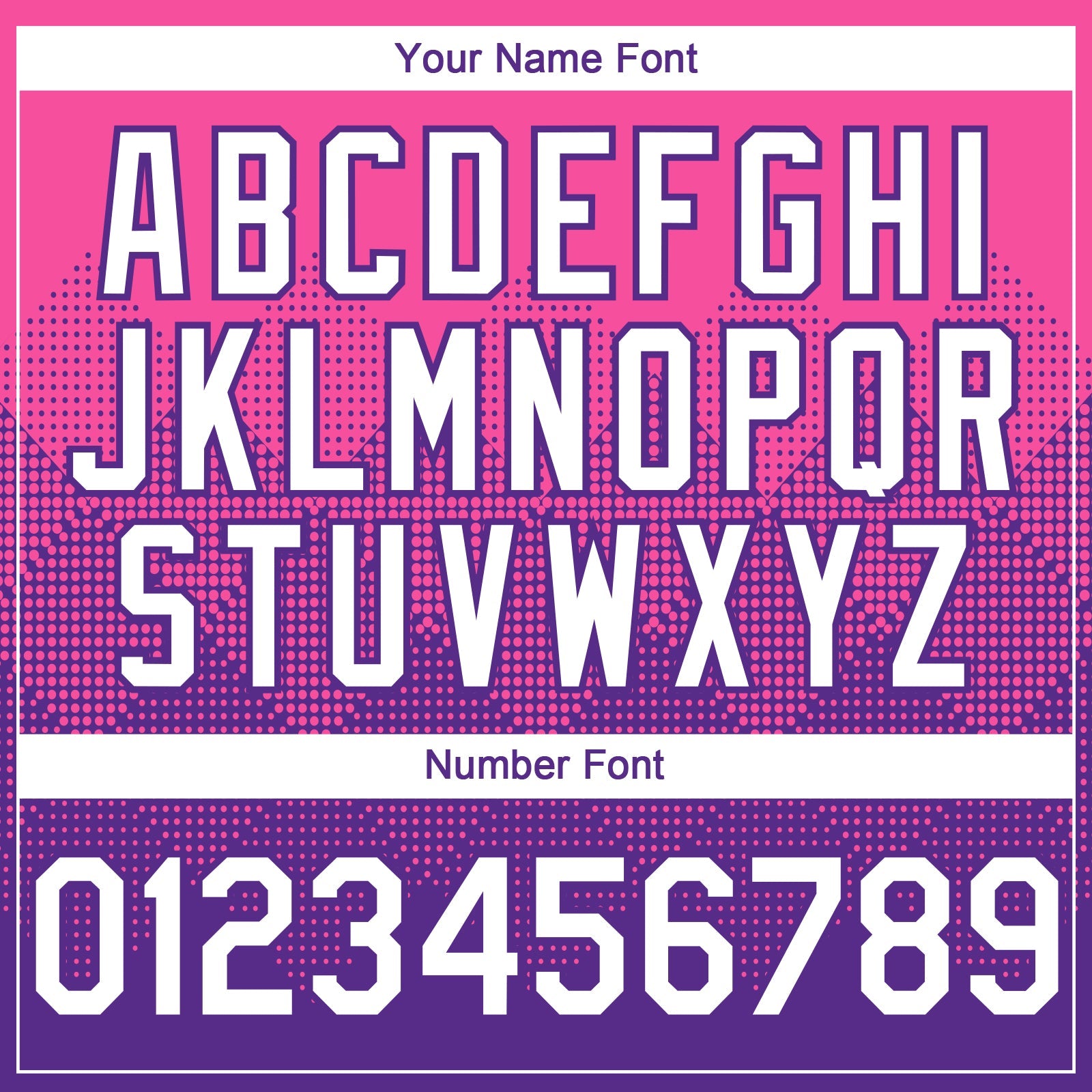 Custom Pink White-Purple 3D Gradient Square Shape Authentic Baseball Jersey