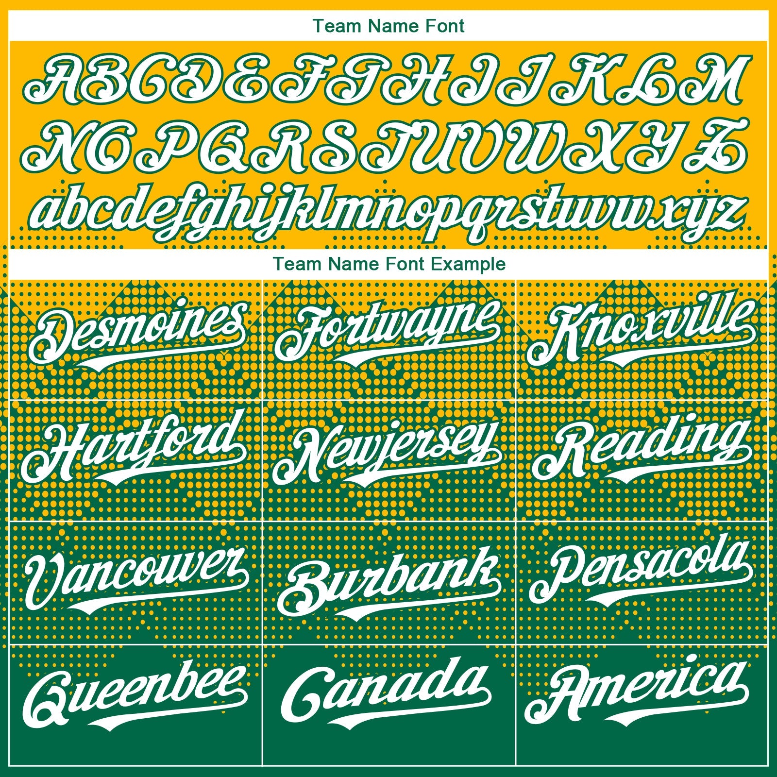 Custom Gold White-Kelly Green 3D Gradient Square Shape Authentic Baseball Jersey