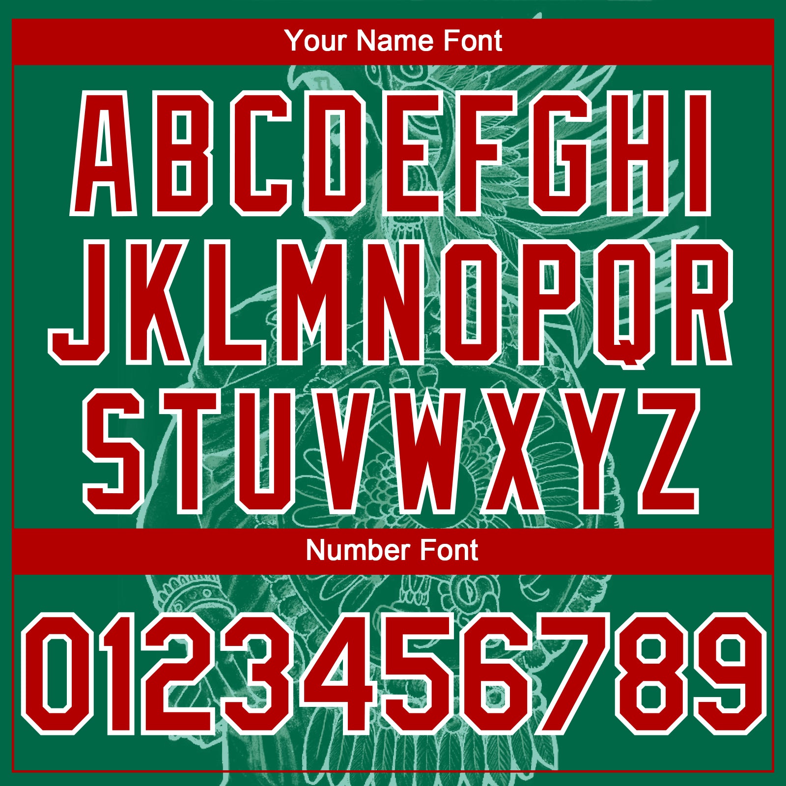 Custom Kelly Green Red-White 3D Mexico Mexican Flag Authentic Baseball Jersey