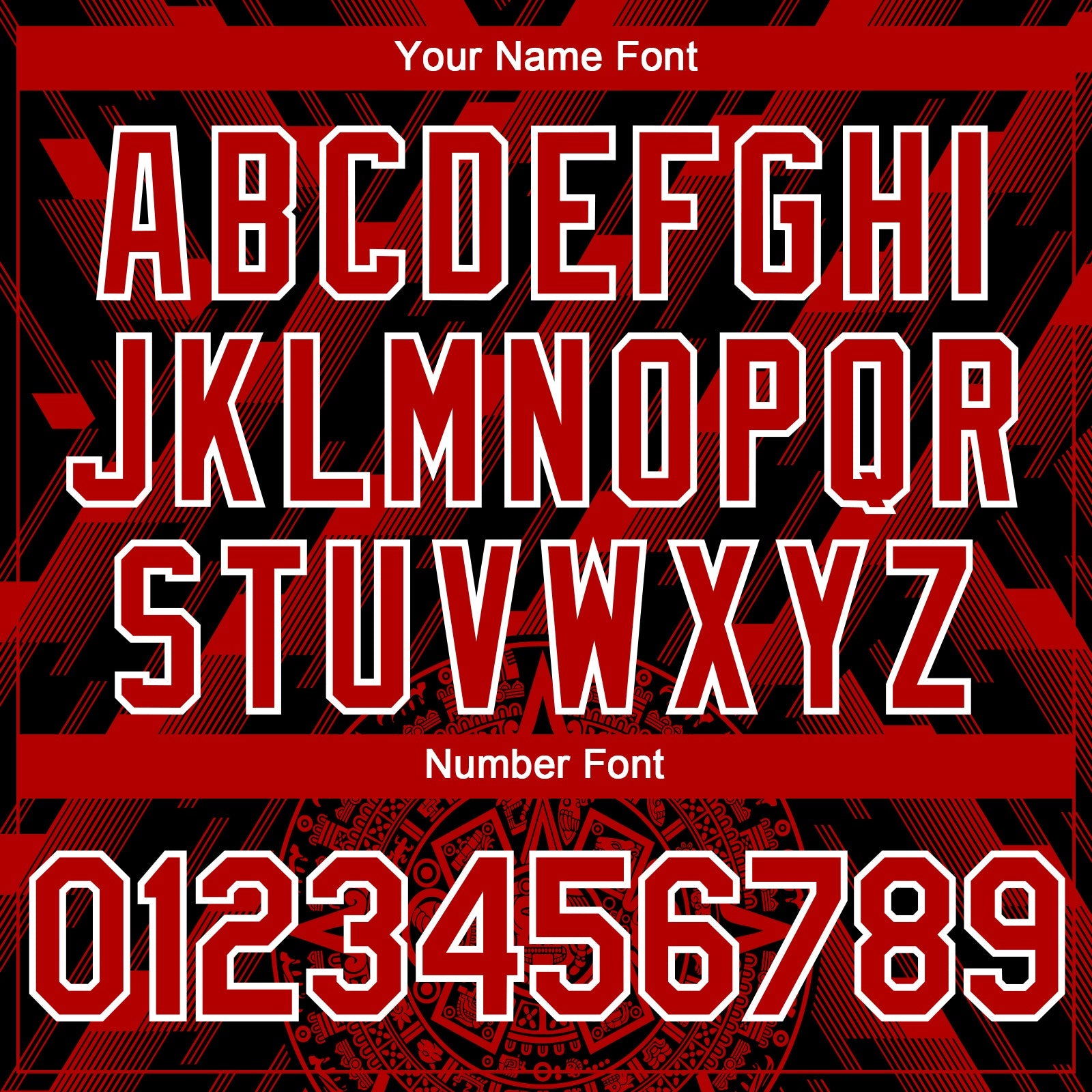 Custom Black Red-White 3D Mexico Authentic Baseball Jersey