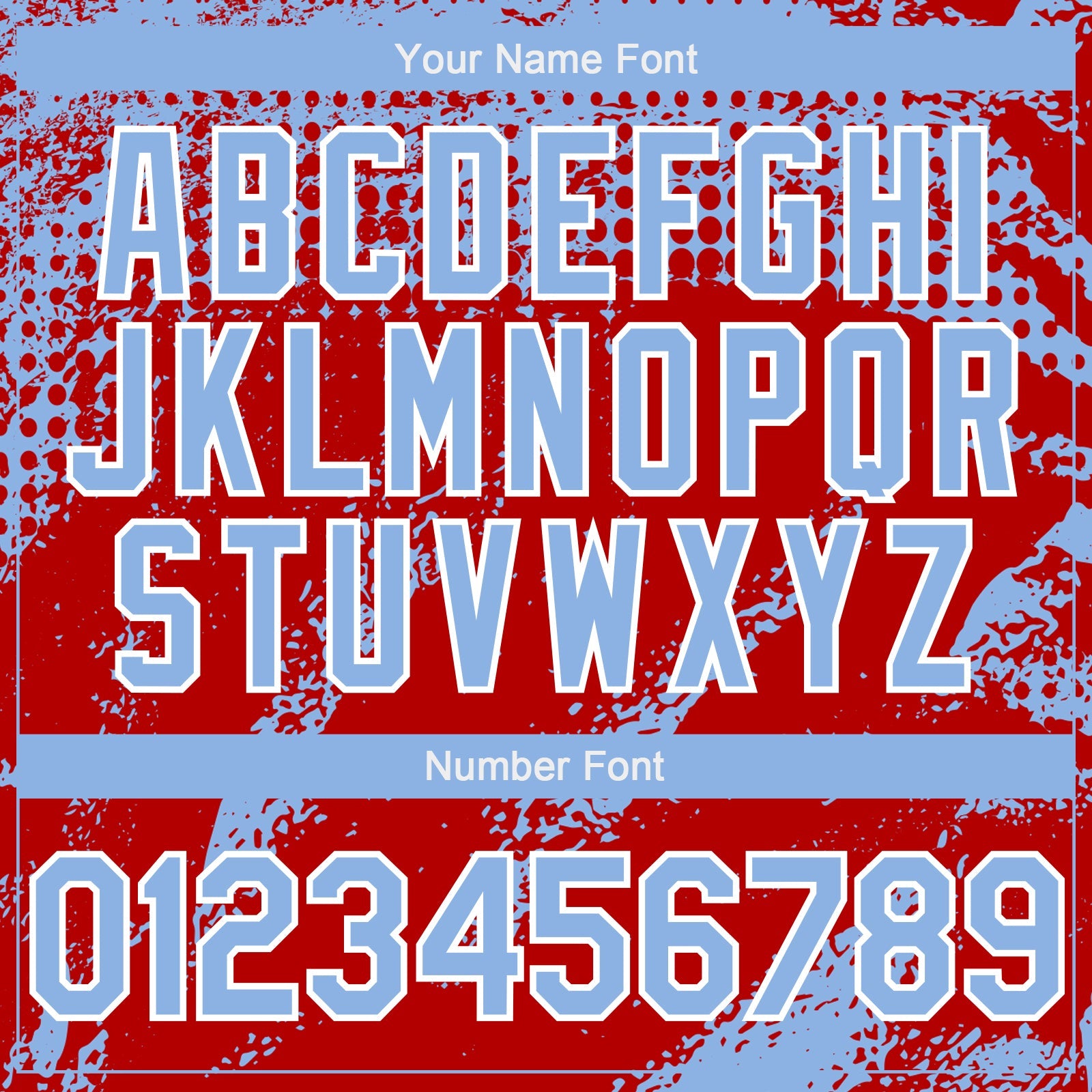 Custom Light Blue Red-White 3D Pattern Design Splash Grunge Fragment Authentic Baseball Jersey