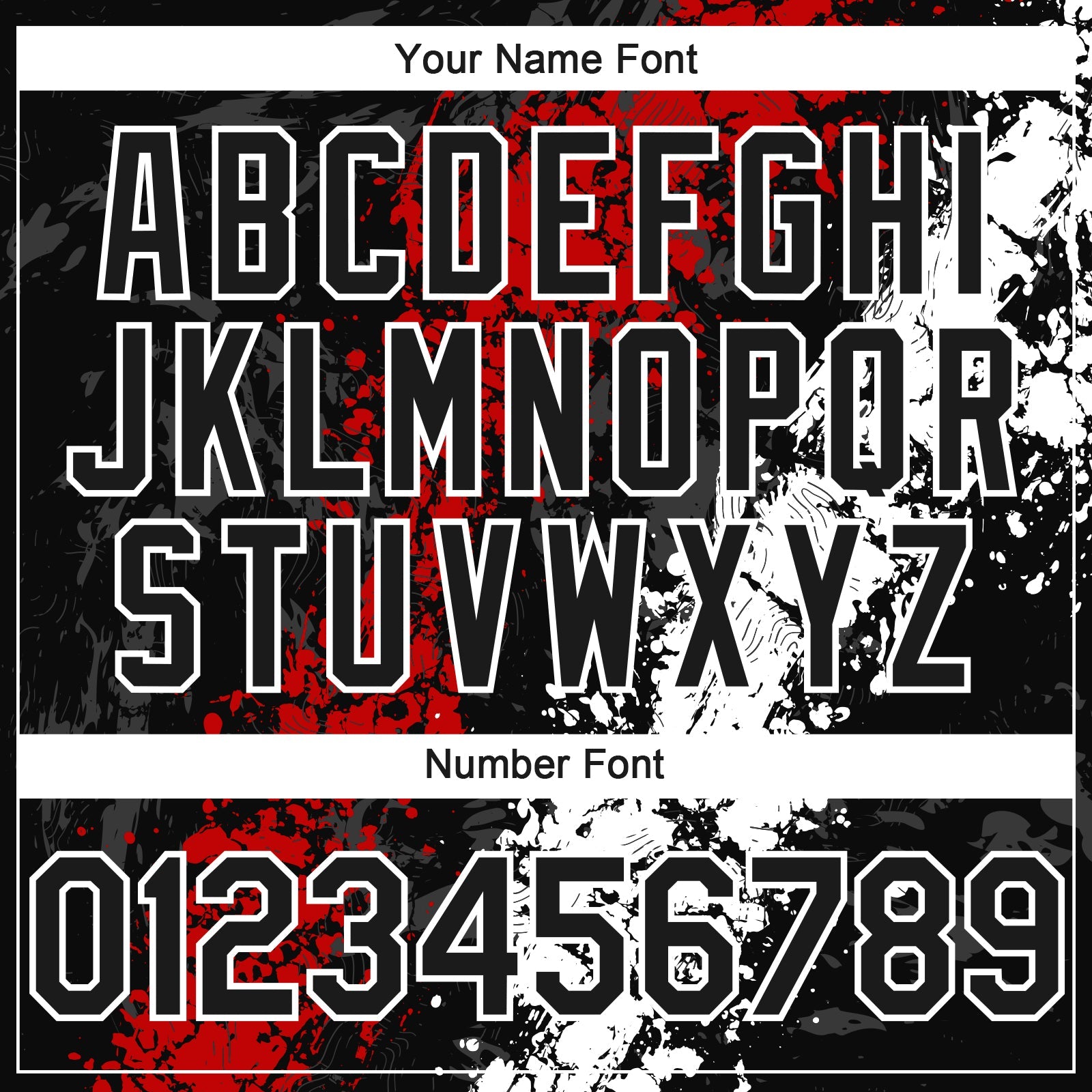 Custom Black Red-White 3D Pattern Design Splash Authentic Baseball Jersey