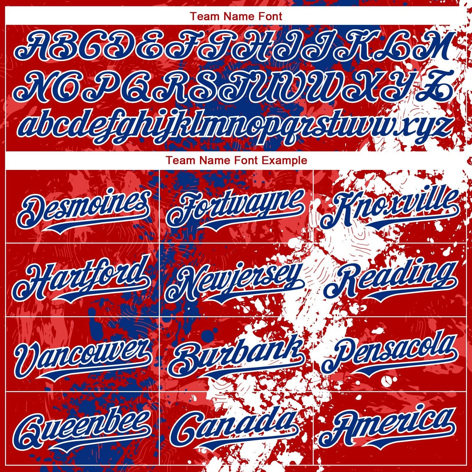 Custom Red Royal-White 3D Pattern Design Splash Authentic Baseball Jersey