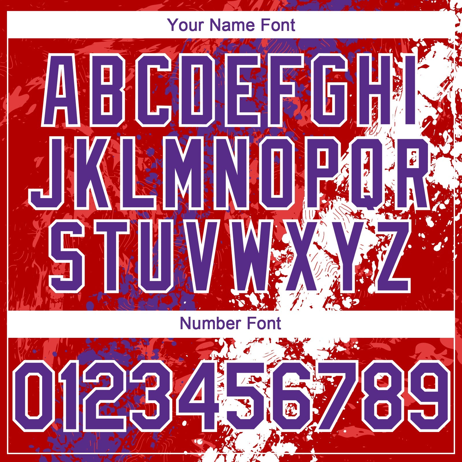 Custom Red Purple-White 3D Pattern Design Splash Authentic Baseball Jersey