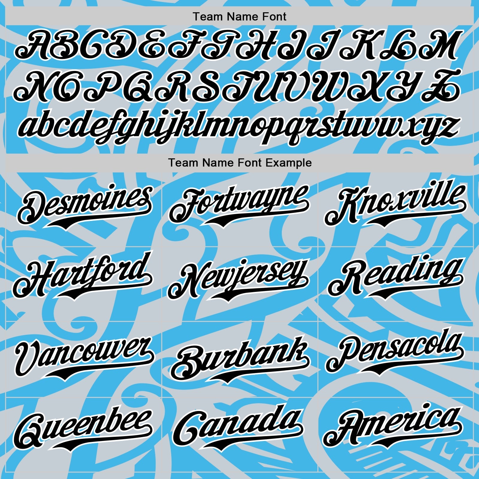 Custom Sky Blue Black Silver-White 3D Polynesian Style Islander Authentic Baseball Jersey