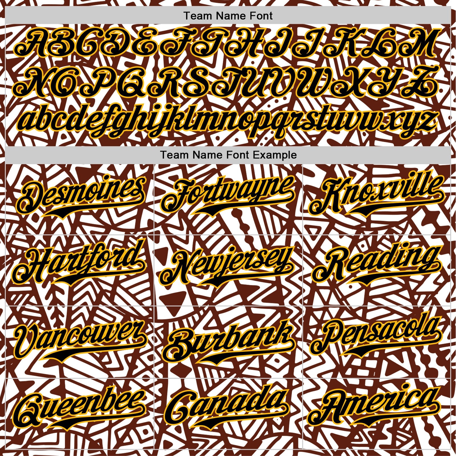 Custom White Black Brown-Gold 3D Polynesian Style Islander Authentic Baseball Jersey