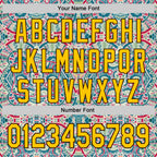 Custom Green Yellow-Brown 3D Pattern Design Burner Costumes Exotic Authentic Baseball Jersey