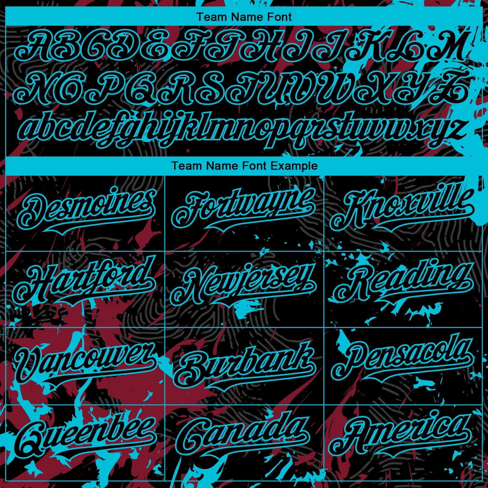 Custom Black Crimson-Lakes Blue 3D Pattern Design Splash Authentic Baseball Jersey