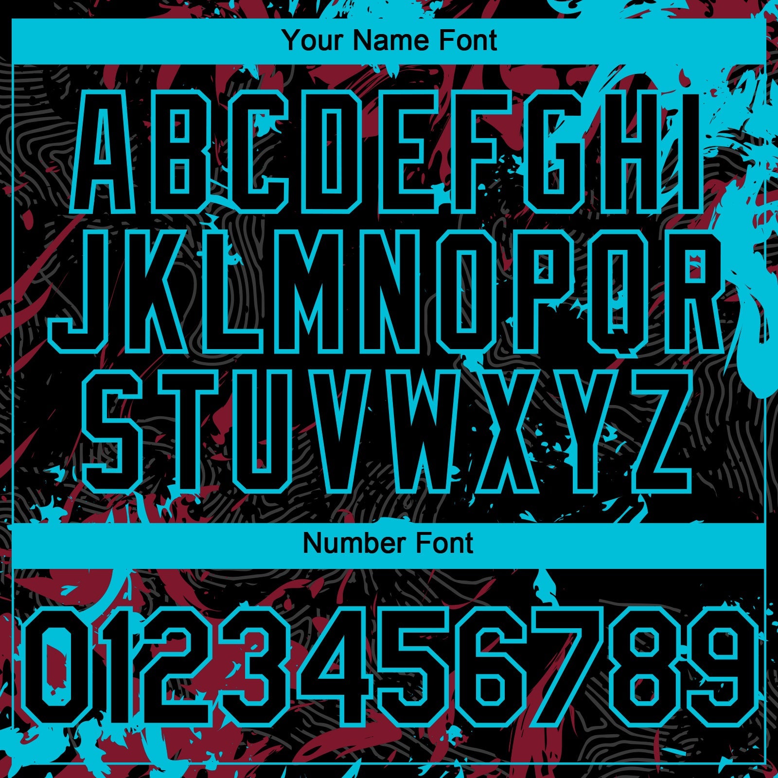 Custom Black Crimson-Lakes Blue 3D Pattern Design Splash Authentic Baseball Jersey