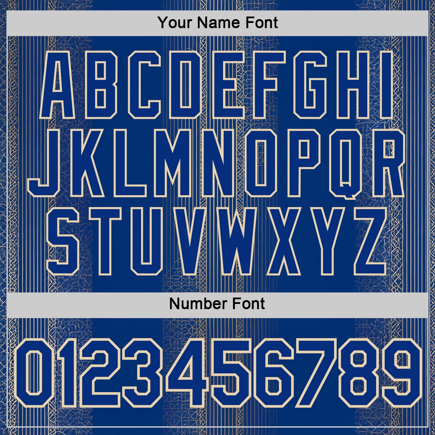 Custom Blue Royal-City Cream 3D Pattern Design Brazil Sportswear Performance T-Shirt