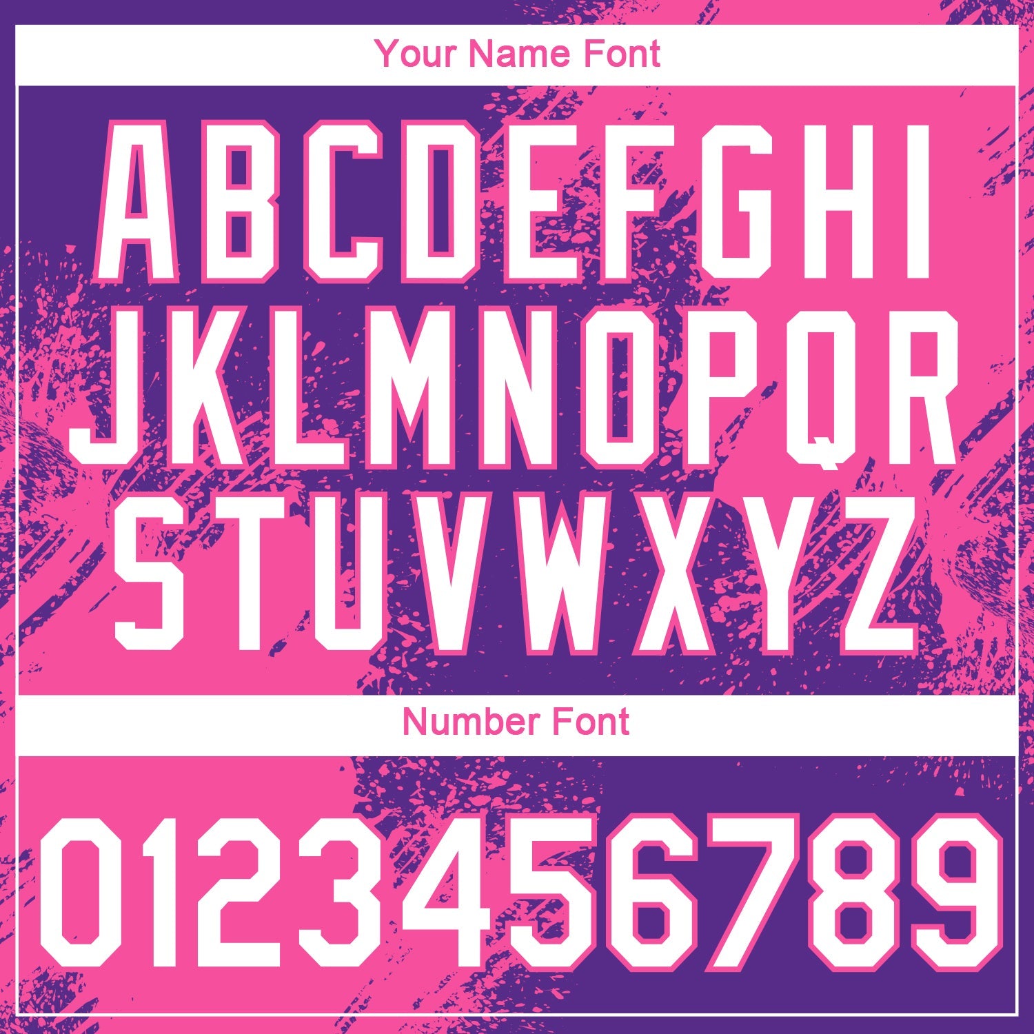 Custom Purple White-Pink 3D Pattern Design Abstract Brush Stroke Performance T-Shirt