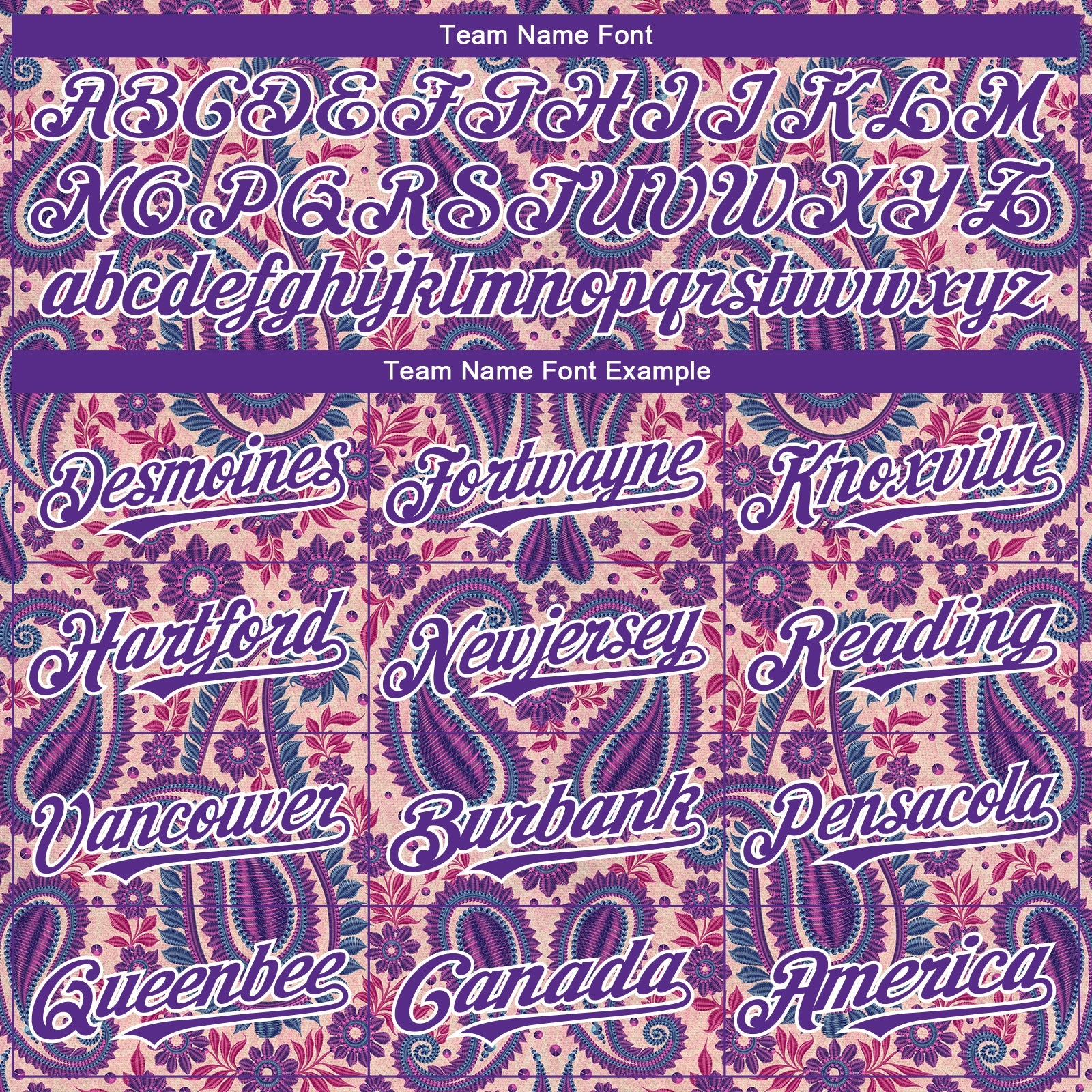 Custom Light Pink Purple-White 3D Pattern Design Rave Party Ethnic Paisley Bandana Authentic Baseball Jersey