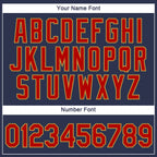 Custom Navy Red-Old Gold 3D Pattern Design Gradient Style Twinkle Star Performance T-Shirt