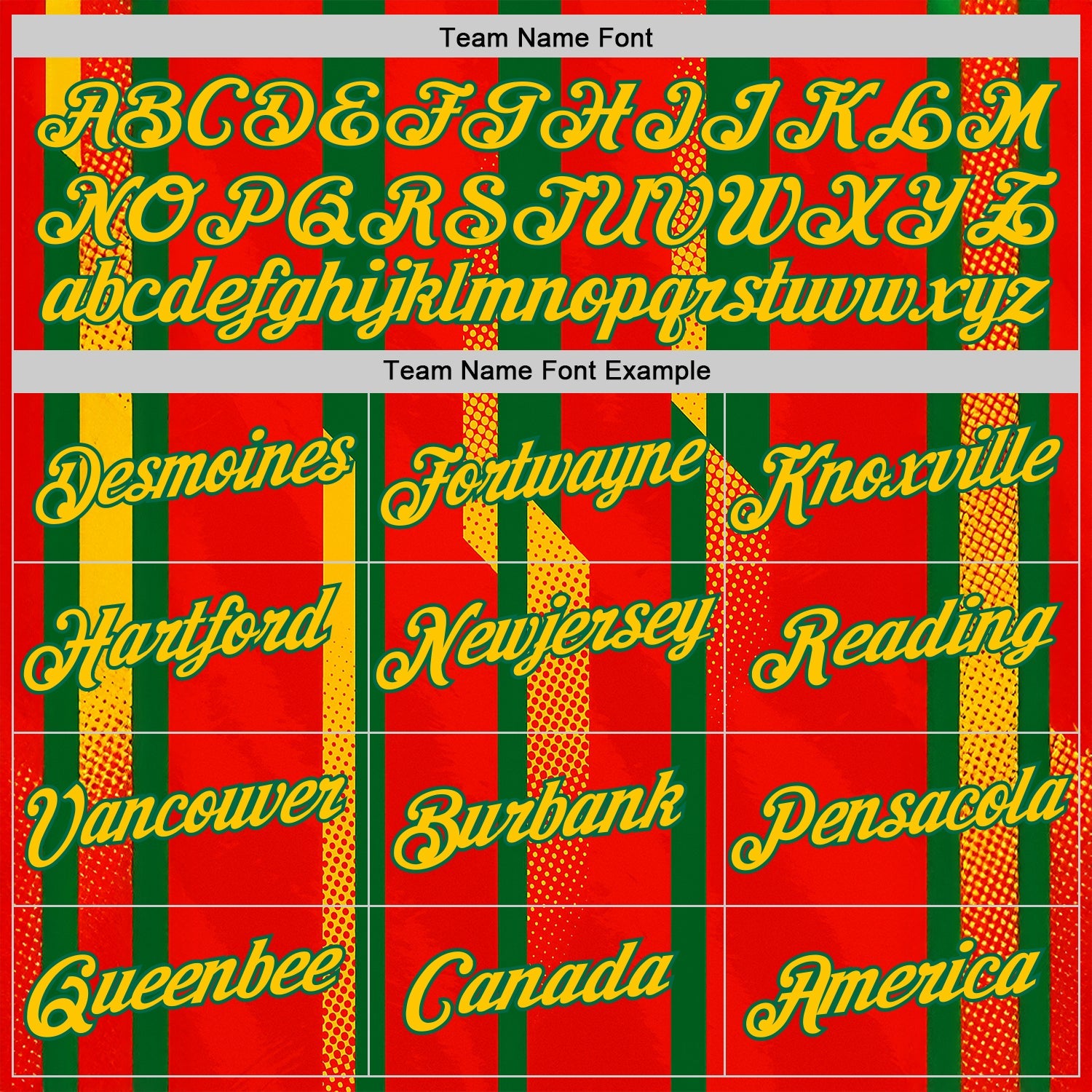 Custom Red Yellow-Kelly Green 3D Pattern Design Mexico Africa Sportswear Performance T-Shirt