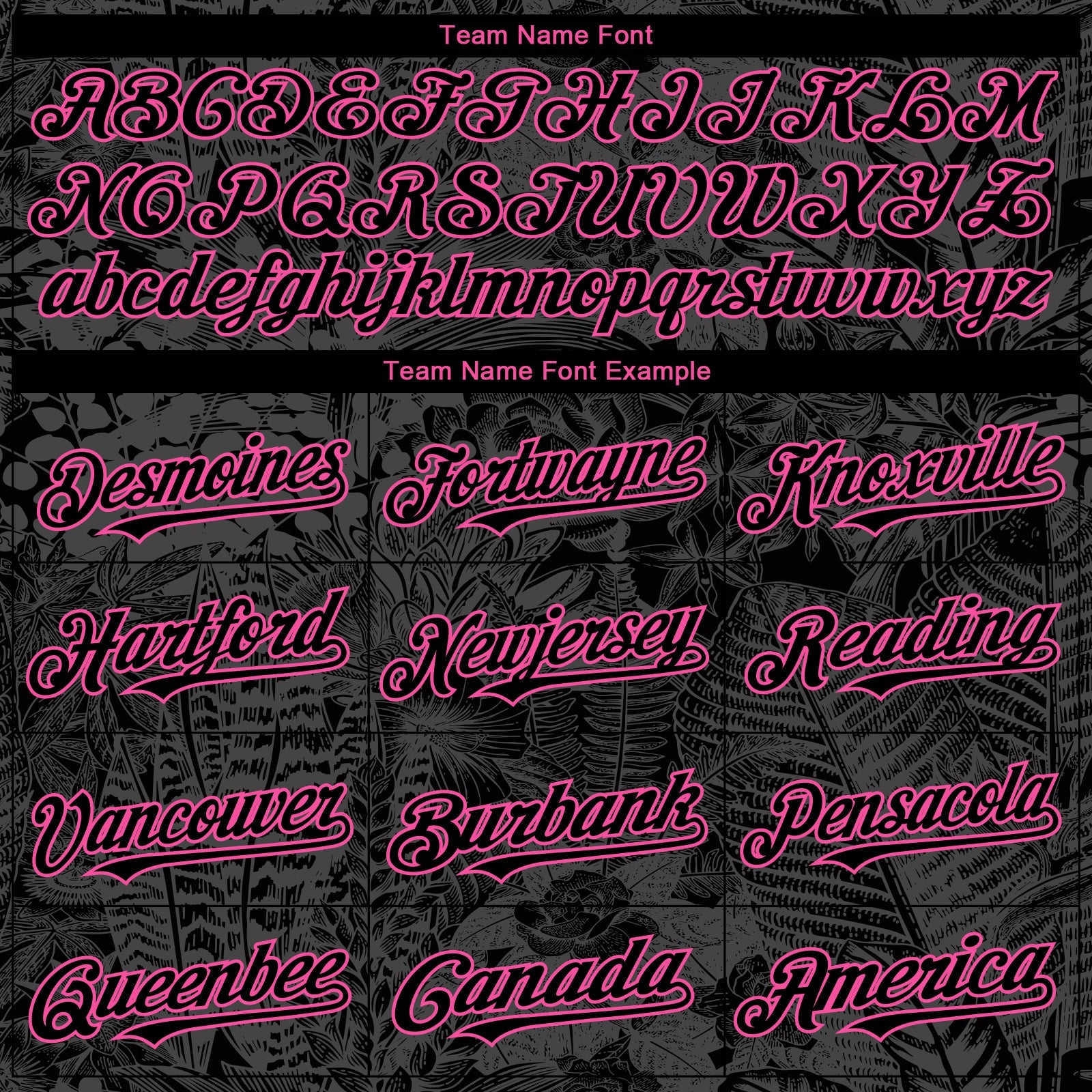 Custom Black Pink 3D Hawaii Tropical Palm Leaves And Animal Leopard Authentic Baseball Jersey