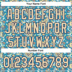 Custom Stitched Panther Blue City Cream-Brown 3D Pattern Design Ethnic Paisley Floral Bandana Sports Pullover Sweatshirt Hoodie