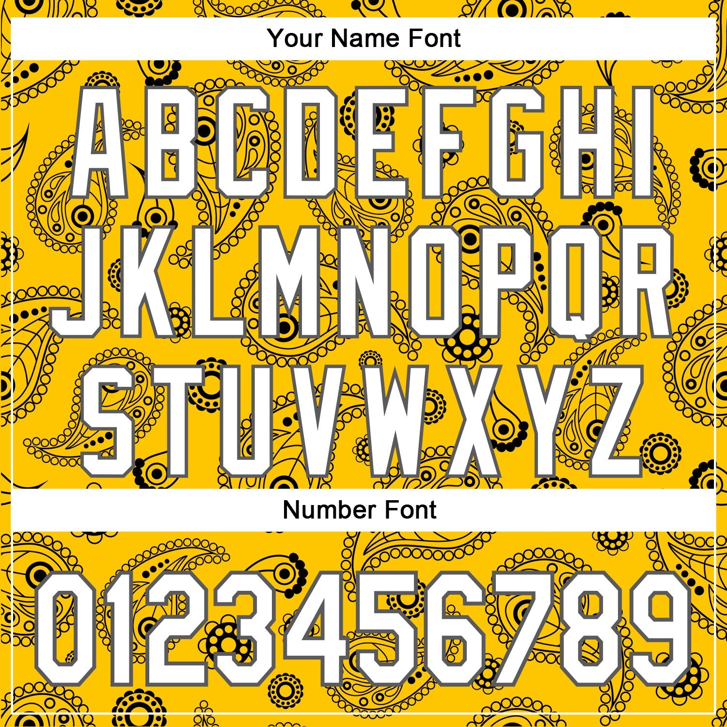 Custom Stitched Yellow White-Steel Gray 3D Pattern Design Ethnic Paisley Floral Bandana Sports Pullover Sweatshirt Hoodie