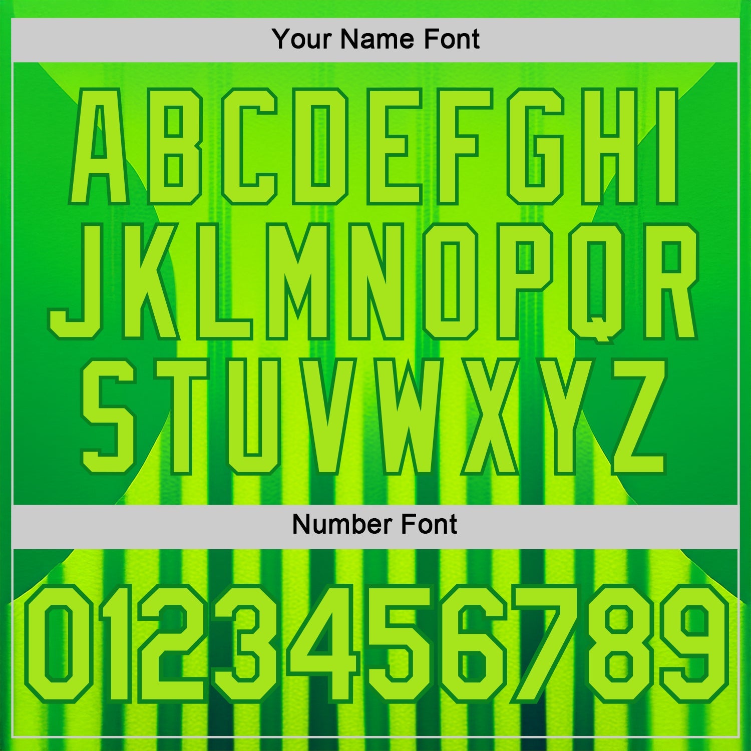 Custom Green Neon Green-Grass Green 3D Pattern Design Mexico Gradient Stripe Sportswear Performance T-Shirt