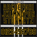 Custom Black Yellow 3D Pattern Design Germany Stripe Sportswear Performance T-Shirt