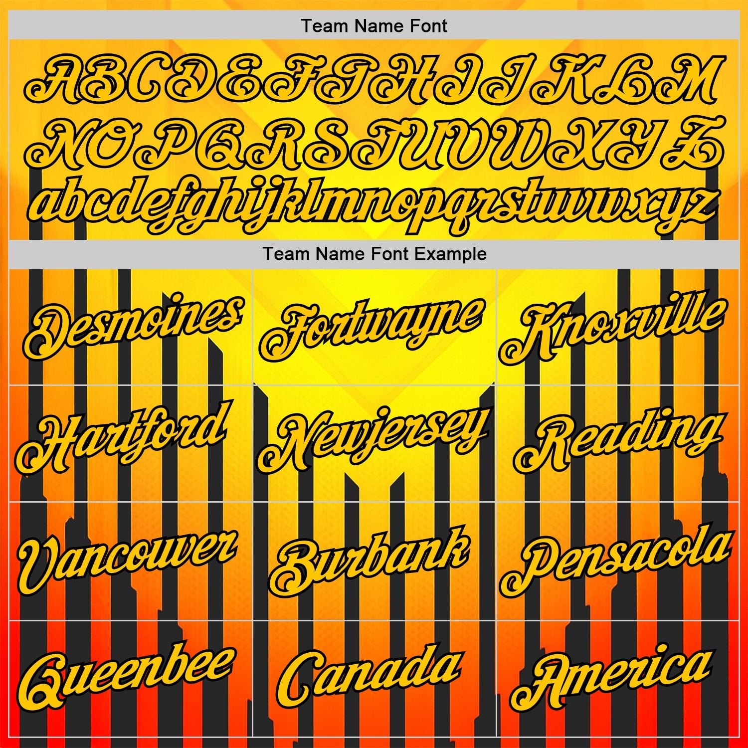 Custom Yellow Red-Black 3D Pattern Design Gradient Geometric Shape Stripe Sportswear Performance T-Shirt