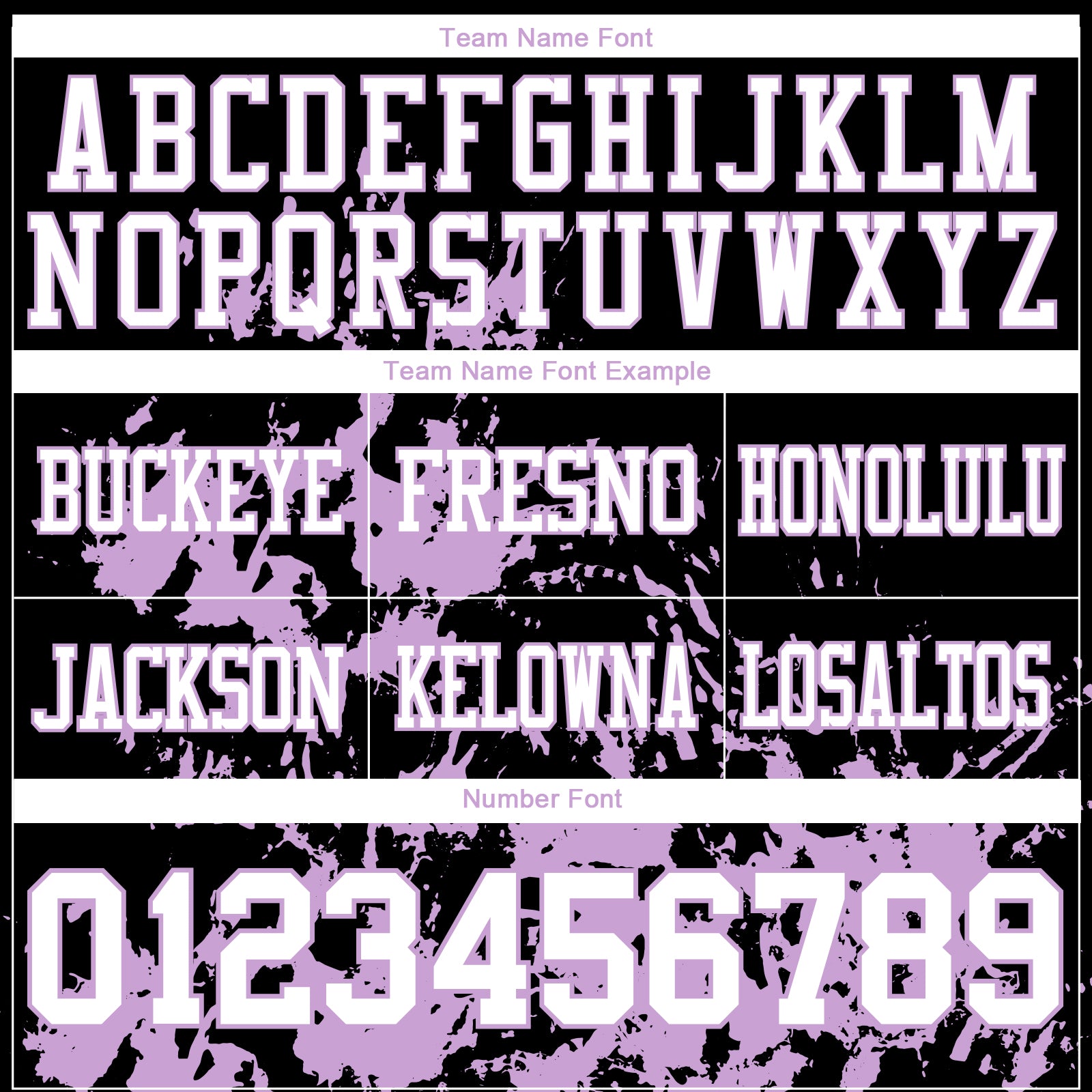 Custom Black White-Light Purple 3D Pattern Splash Authentic Football Jersey