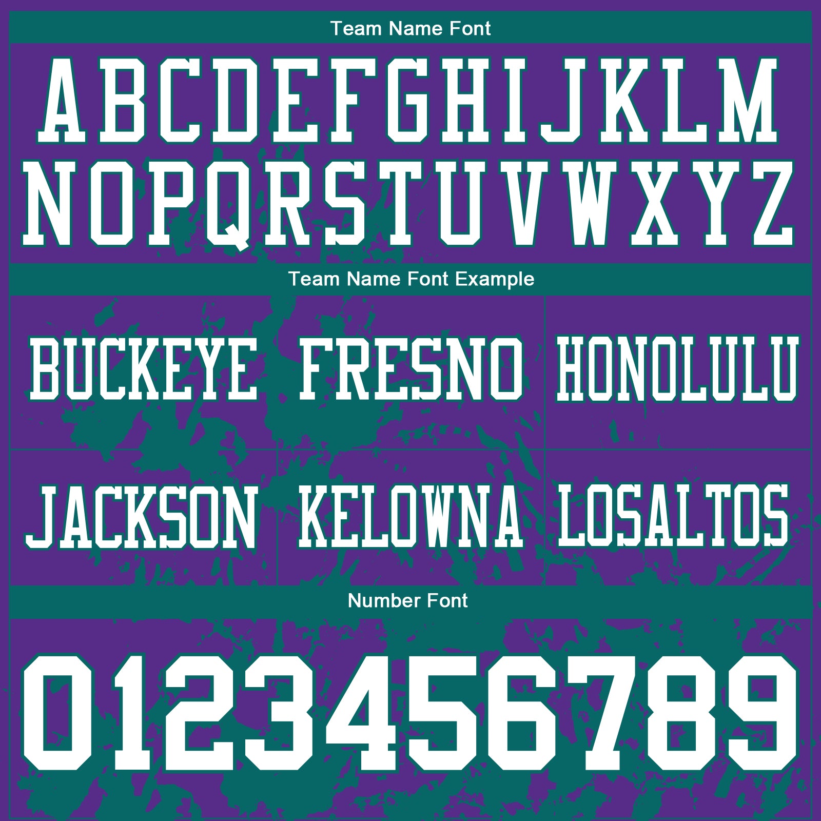 Custom Purple White-Teal 3D Pattern Splash Authentic Football Jersey