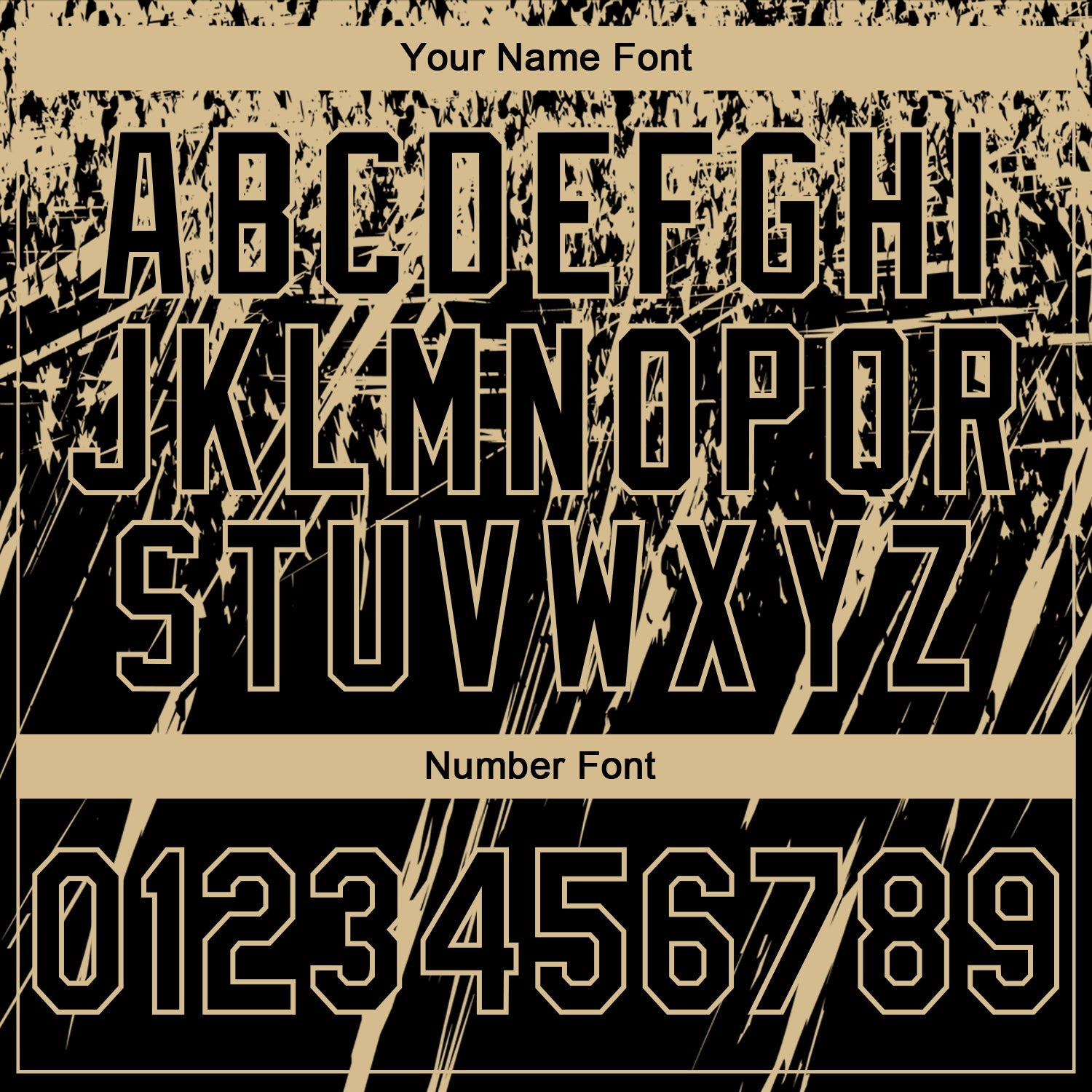 Custom Stitched Black Vegas Gold 3D Pattern Design Splash Grunge Art Sports Pullover Sweatshirt Hoodie