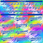 Custom Stitched Tie Dye Thunder Blue-White 3D Sports Pullover Sweatshirt Hoodie