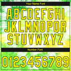 Custom Stitched Tie Dye Light Yellow-Black 3D Sports Pullover Sweatshirt Hoodie