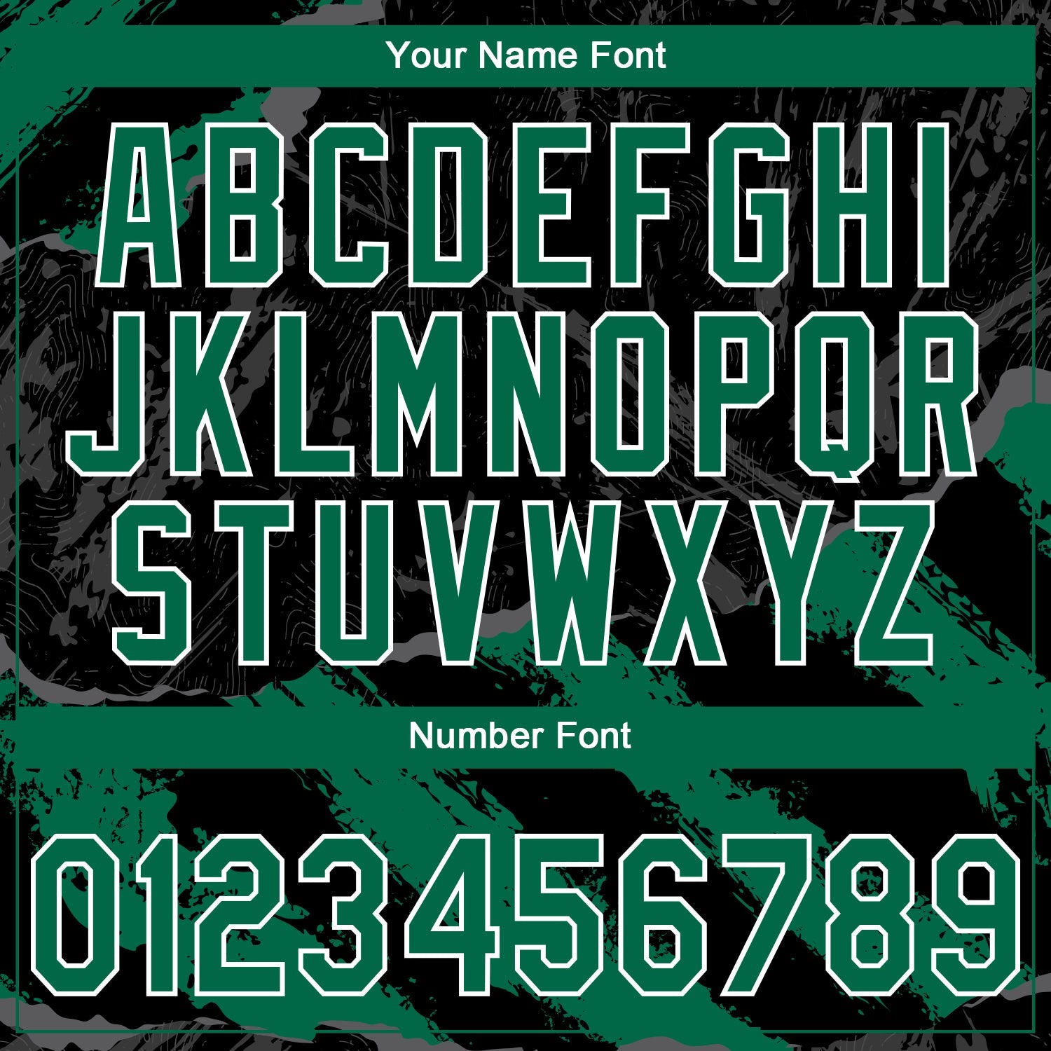 Custom Stitched Black Kelly Green Steel Gray-White 3D Pattern Design Splash Sports Pullover Sweatshirt Hoodie