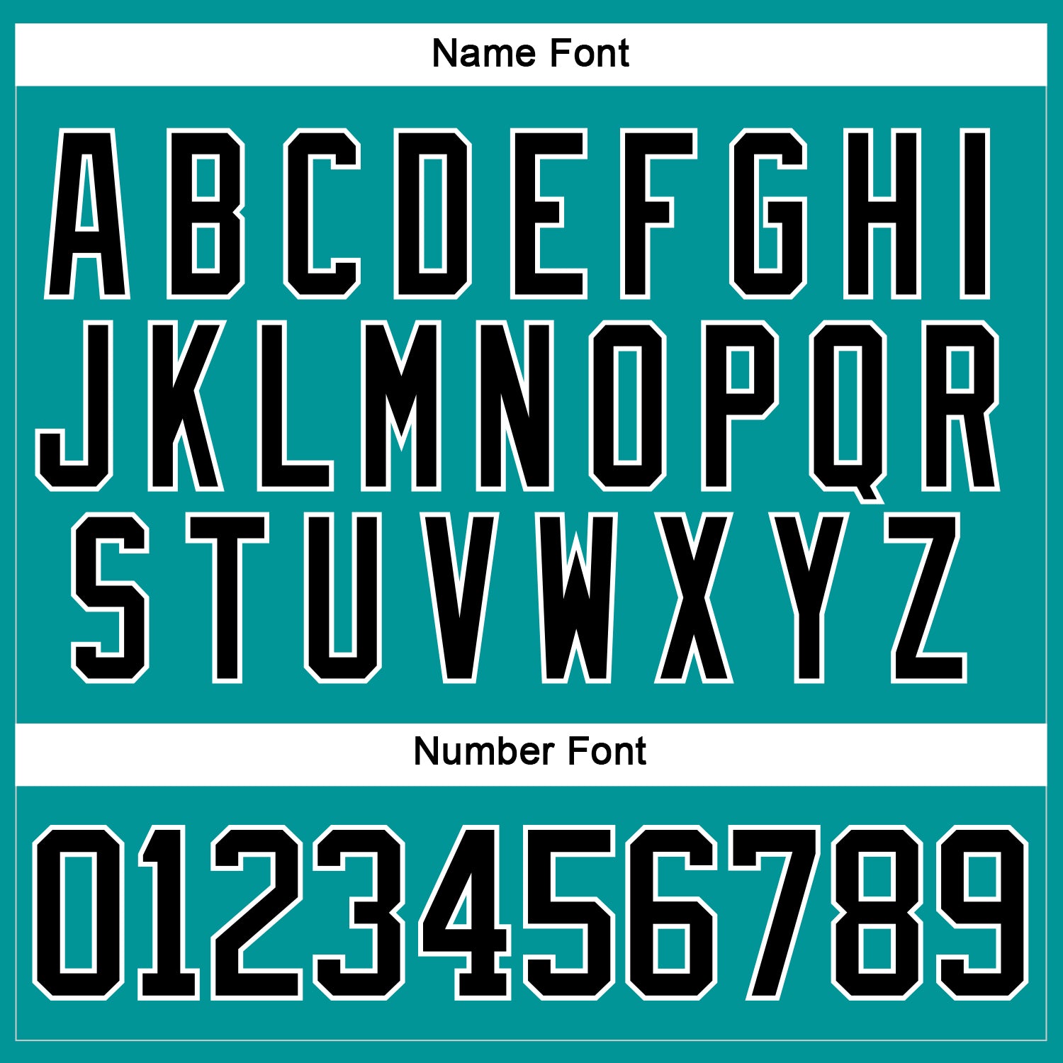 Custom Aqua Black-White Hockey Jersey