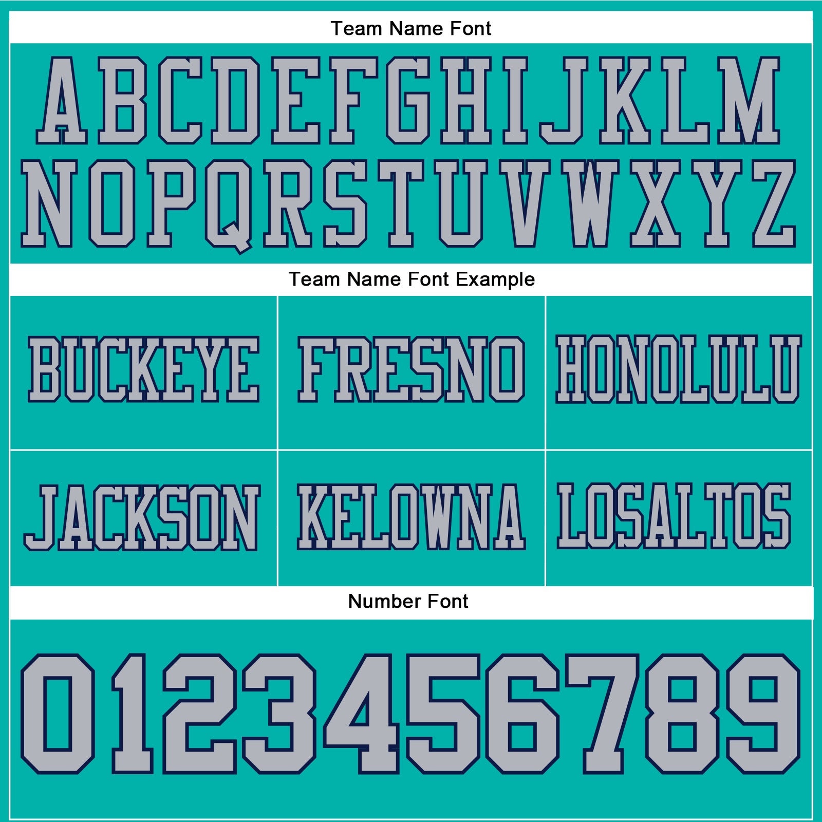 Custom Aqua Gray-Navy Authentic Football Jersey